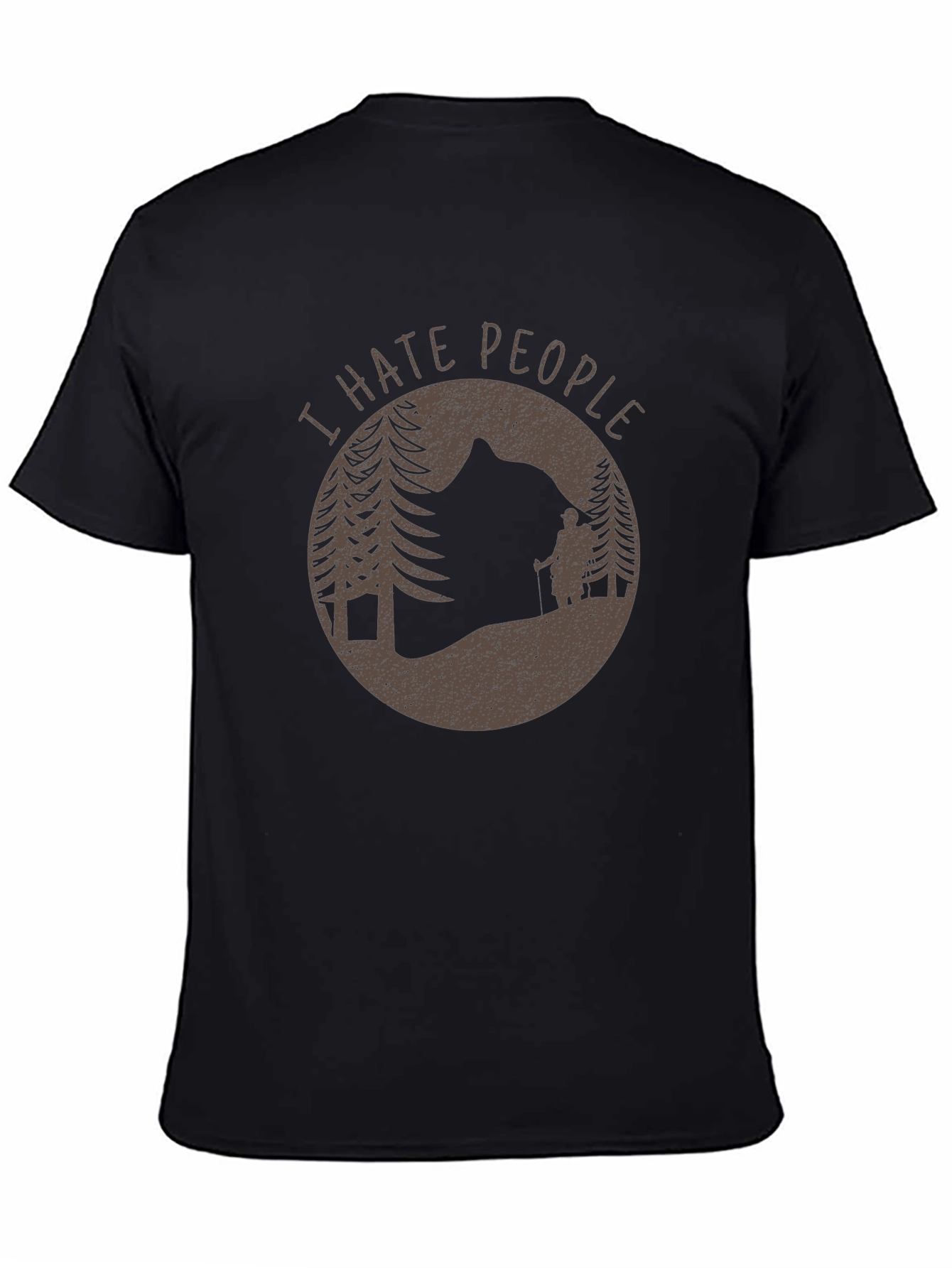 I Hate People Graphic T-Shirt - Outdoor Adventure