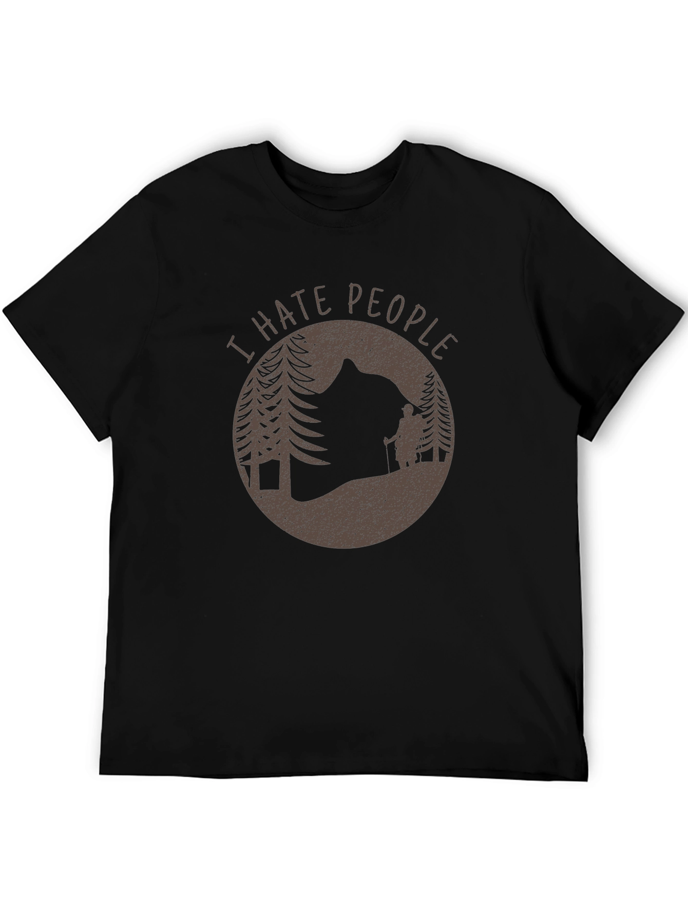 I Hate People Graphic T-Shirt - Outdoor Adventure