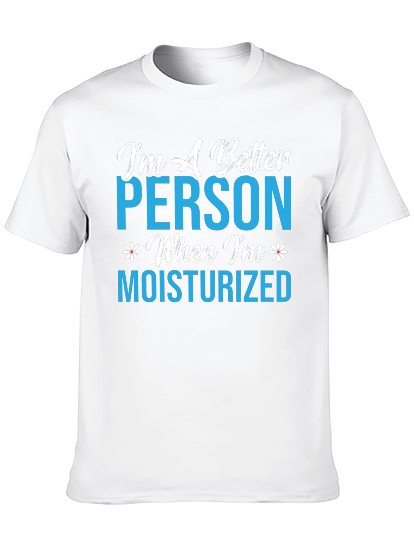 Moisturized Person Graphic T-Shirt - Black
