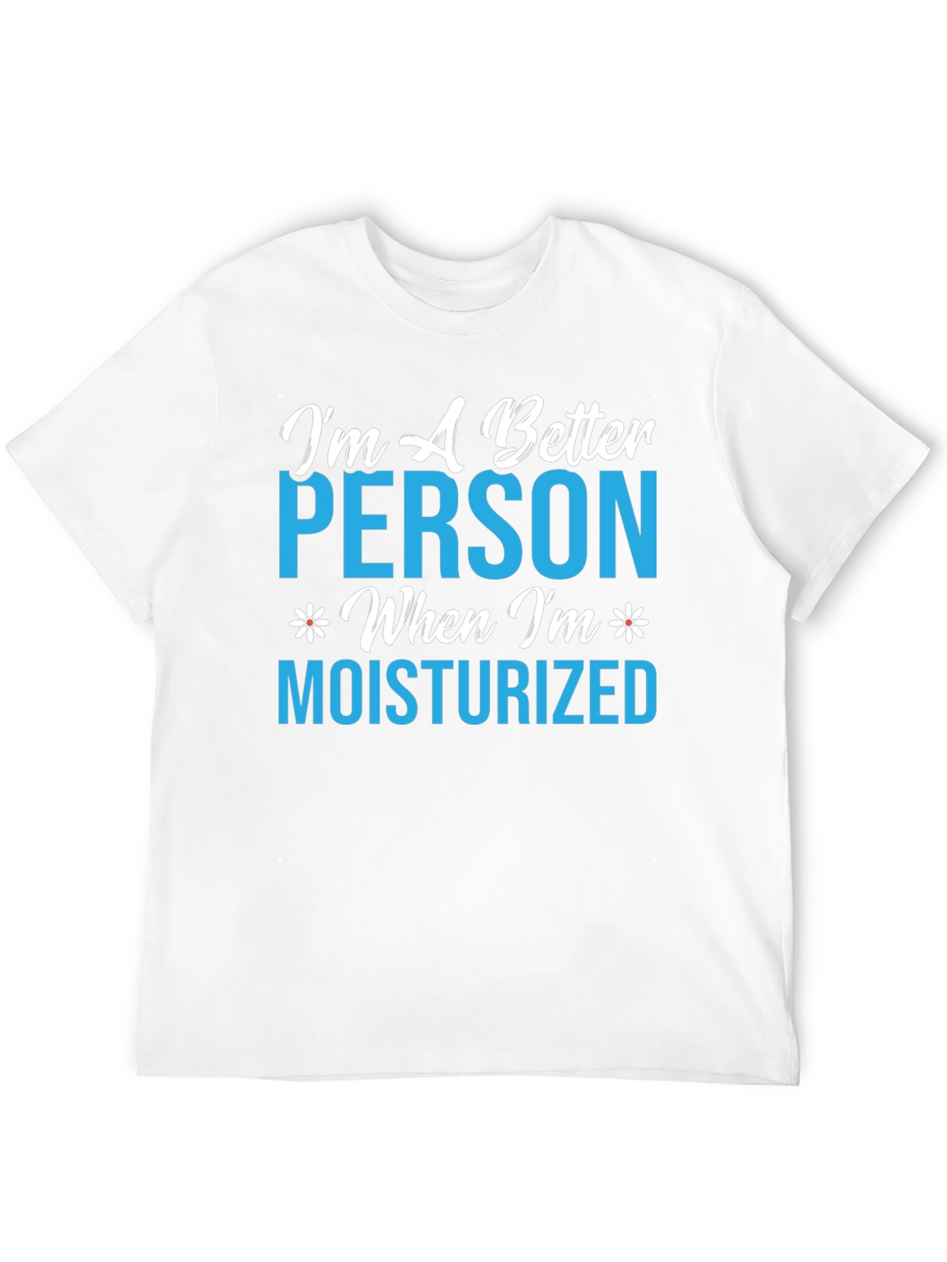 Moisturized Person Graphic T-Shirt - Black