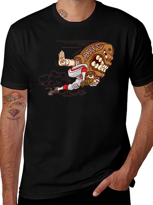 Football Monster Graphic Tee