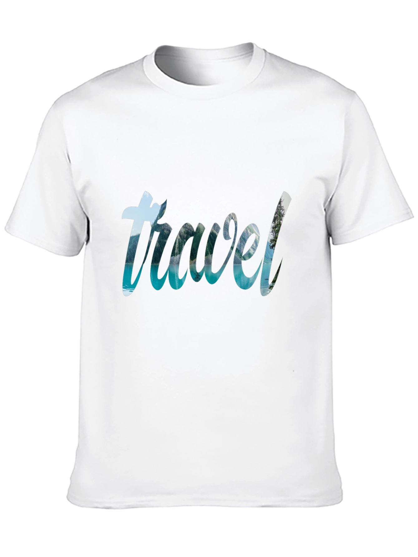 Travel Graphic Black T-Shirt