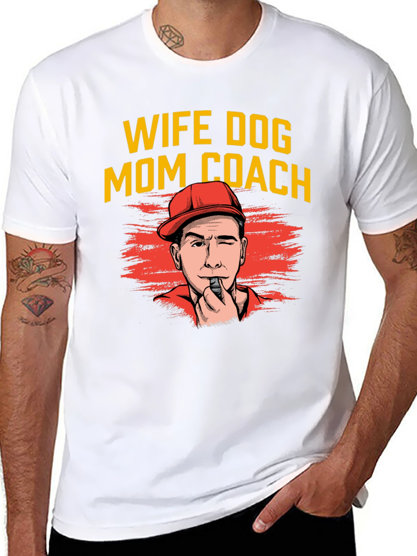 Wife Dog Mom Coach T-Shirt