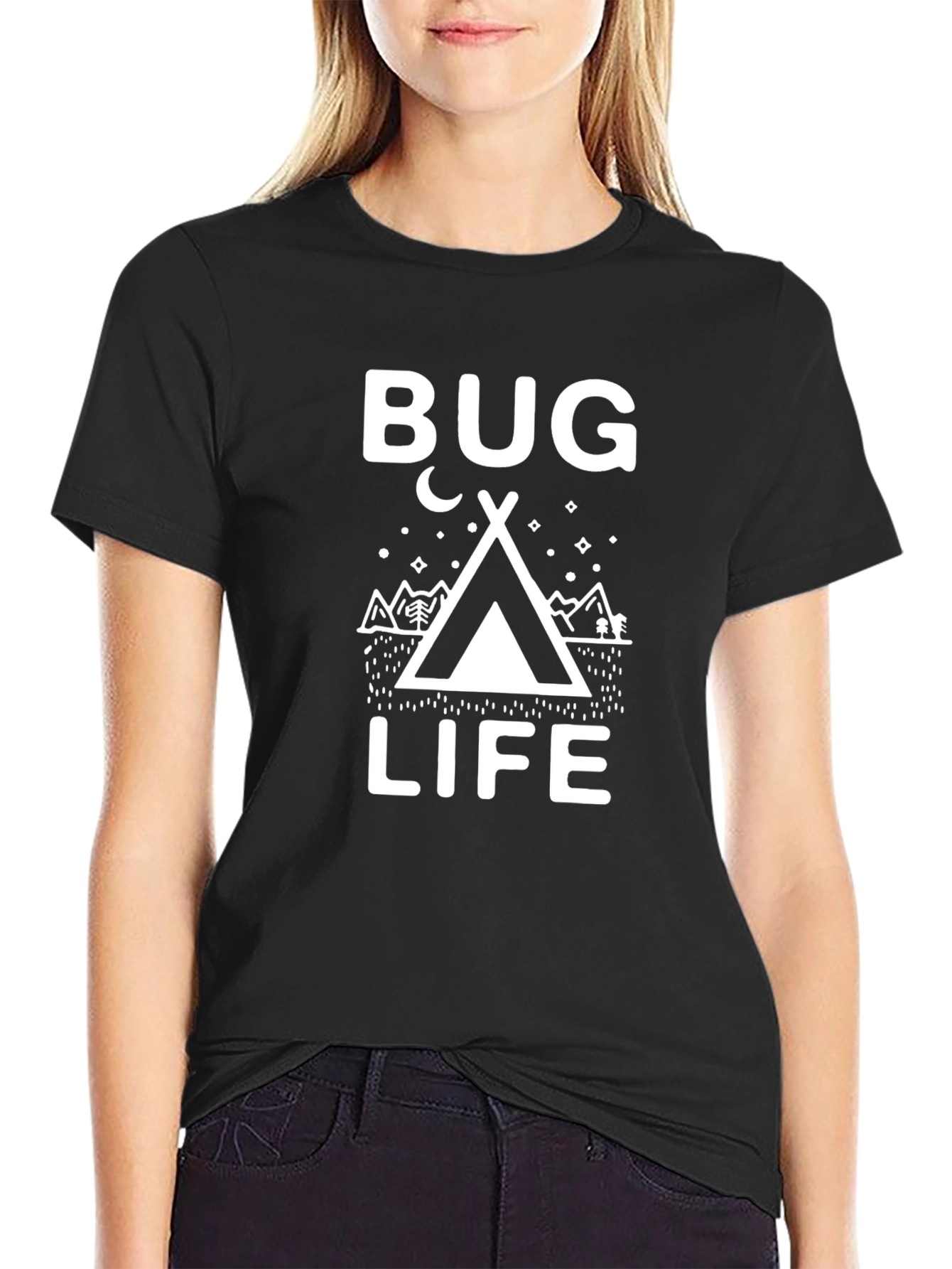 Bug Life Graphic T-Shirt - Black