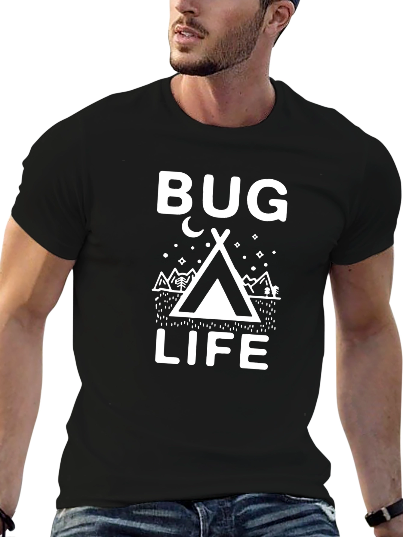 Bug Life Graphic T-Shirt - Black