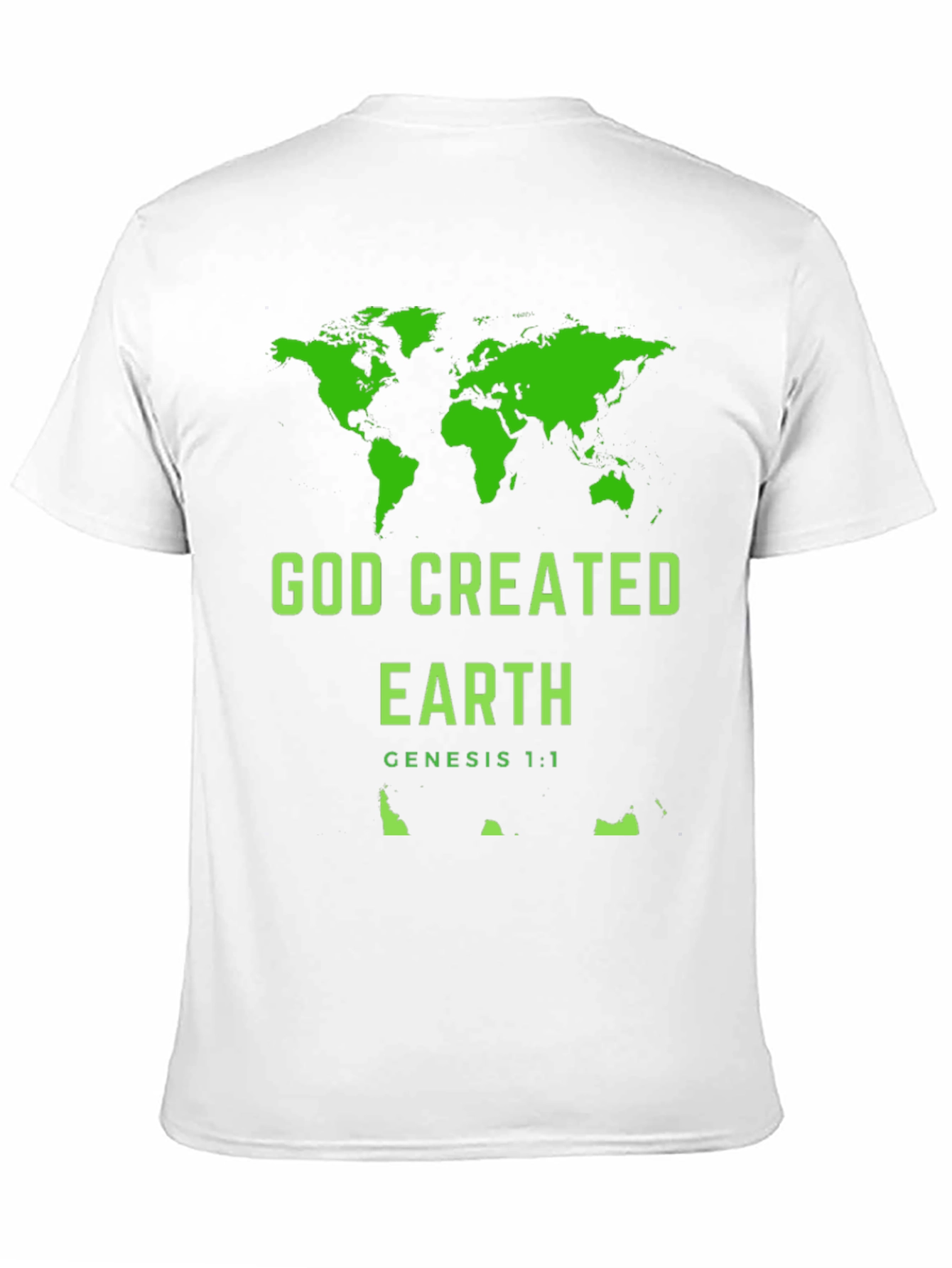 God Created Earth Christian T-Shirt