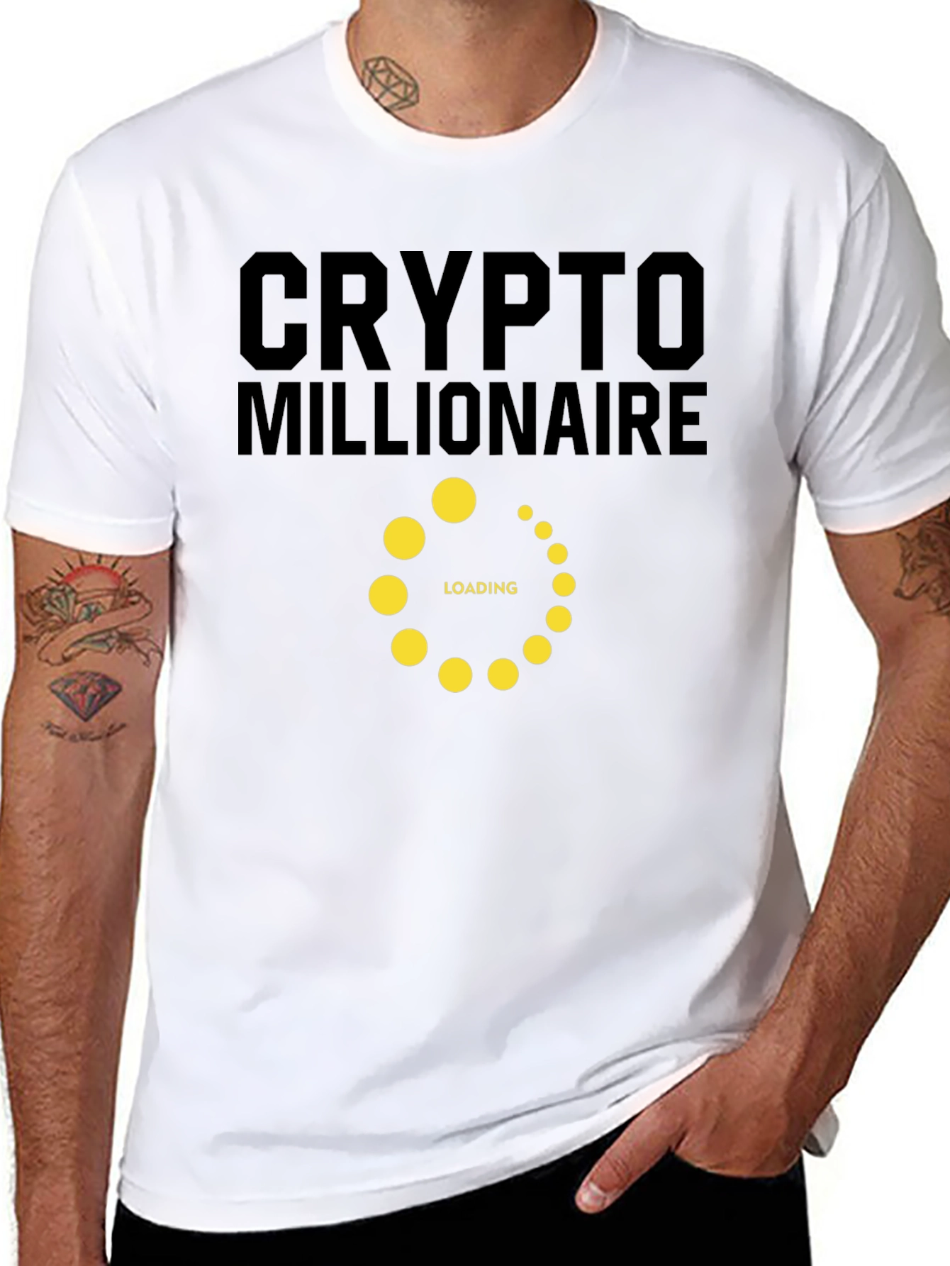 Crypto Millionaire Loading T-Shirt