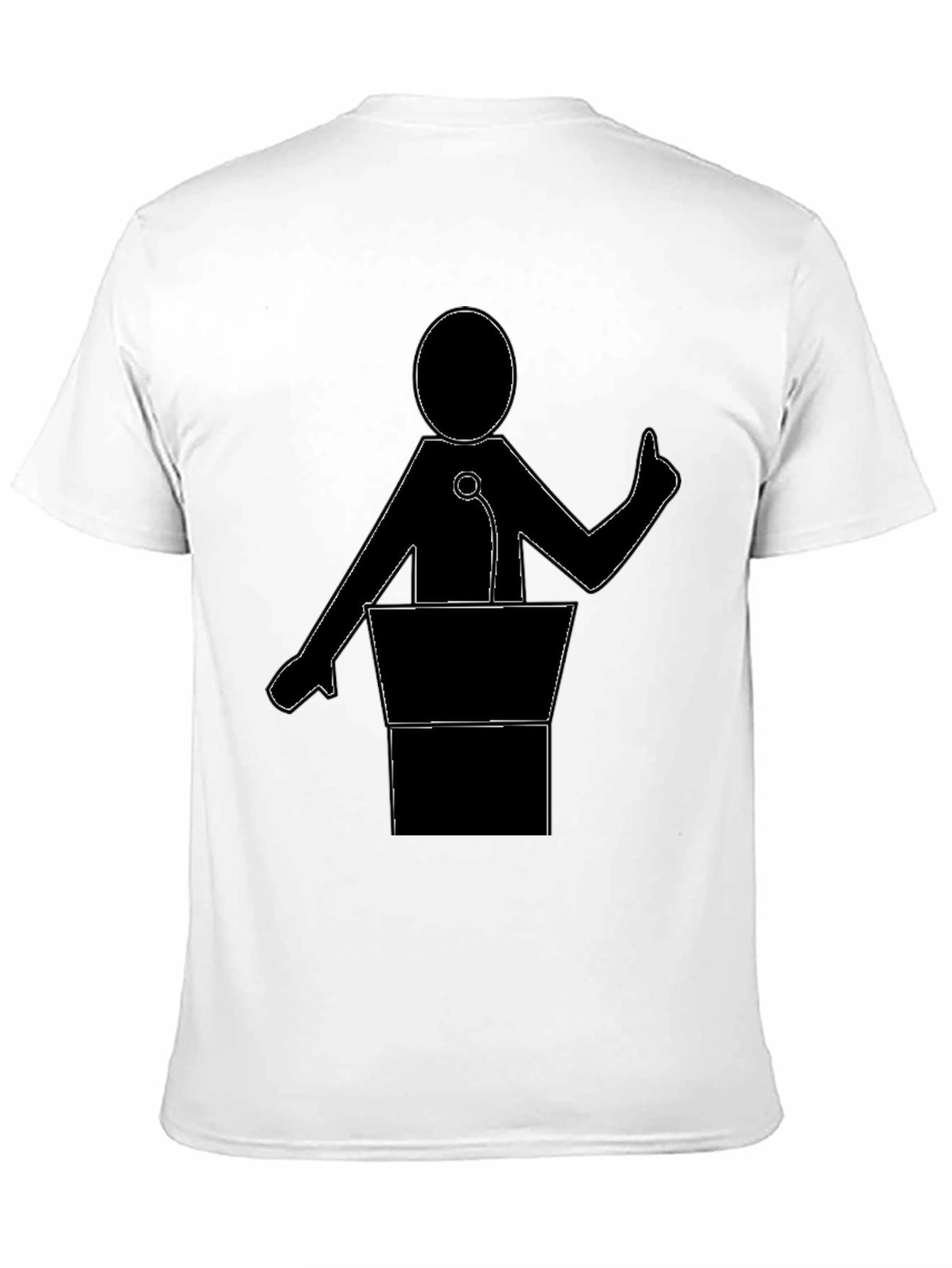 Public Speaker Graphic T-Shirt