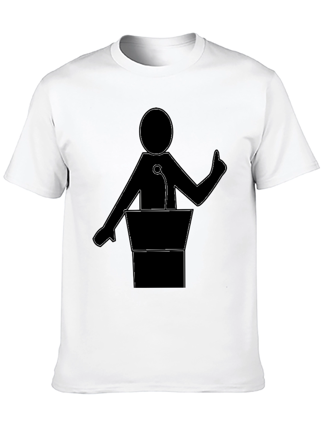 Public Speaker Graphic T-Shirt