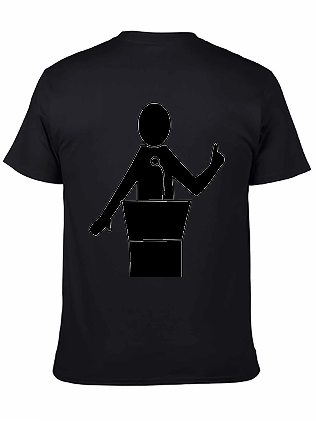 Public Speaker Graphic T-Shirt