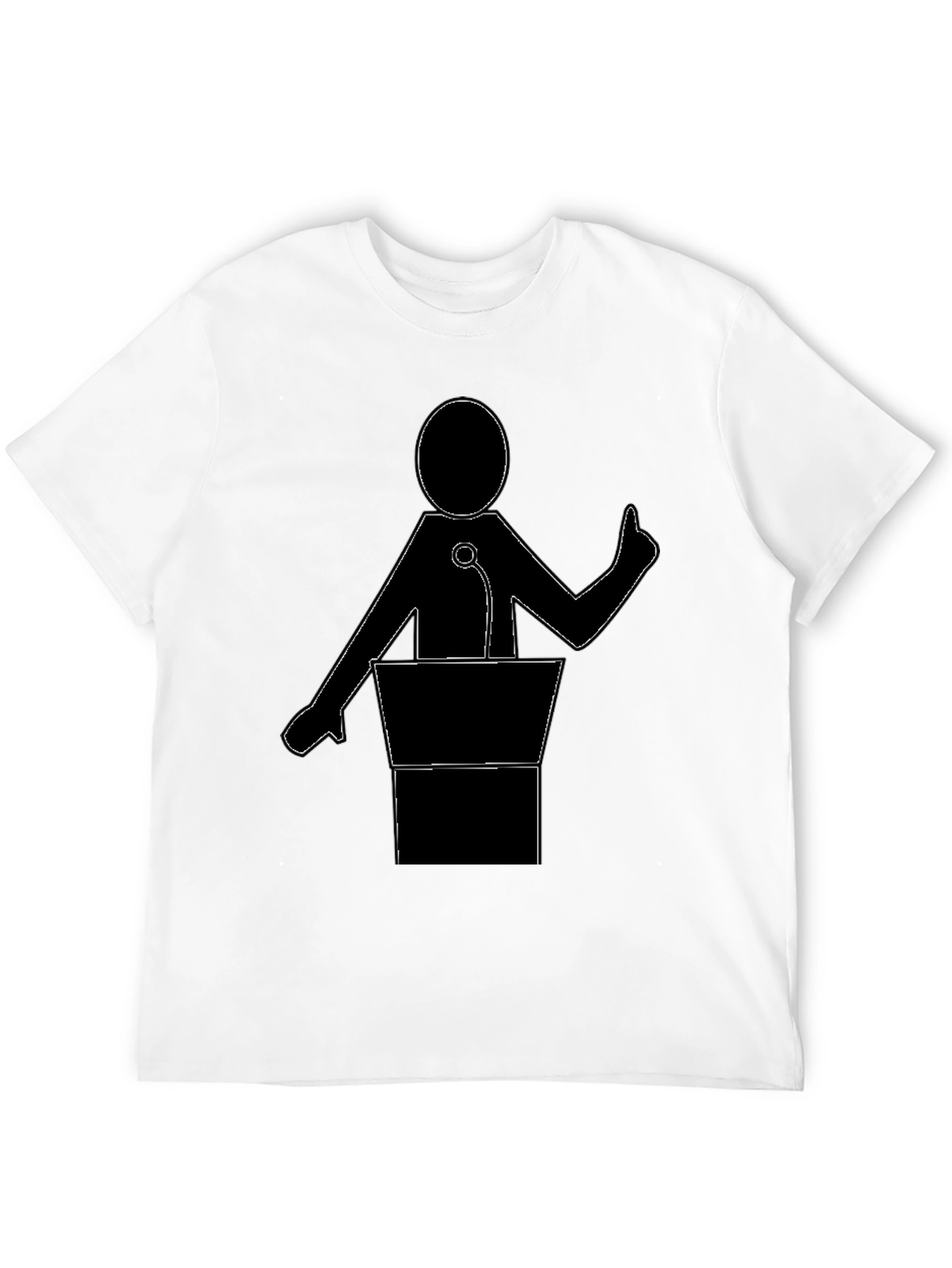 Public Speaker Graphic T-Shirt