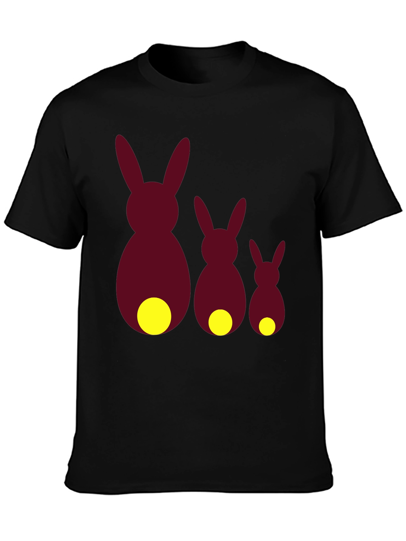 Whimsical Bunny Family T-Shirt