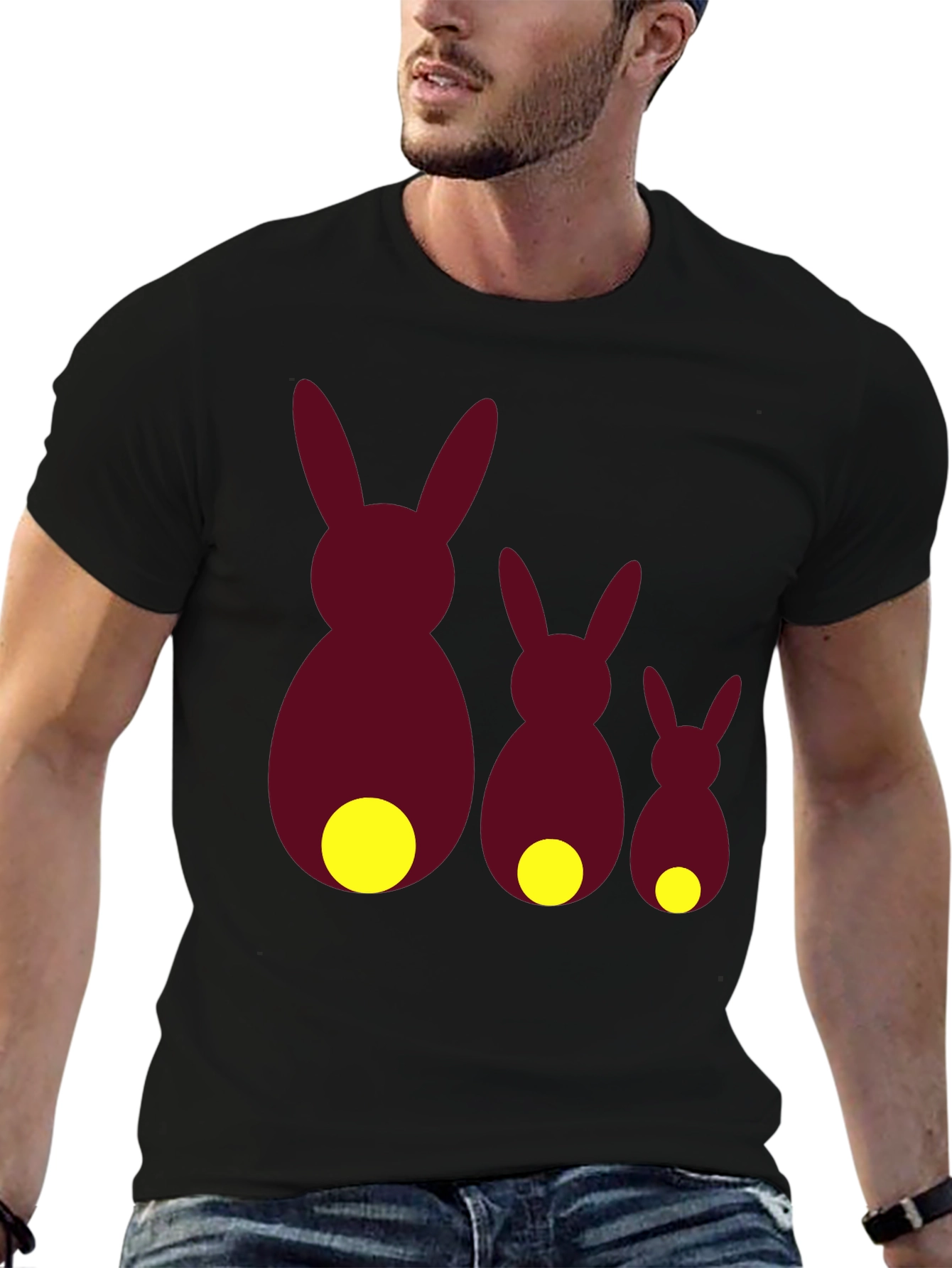 Whimsical Bunny Family T-Shirt