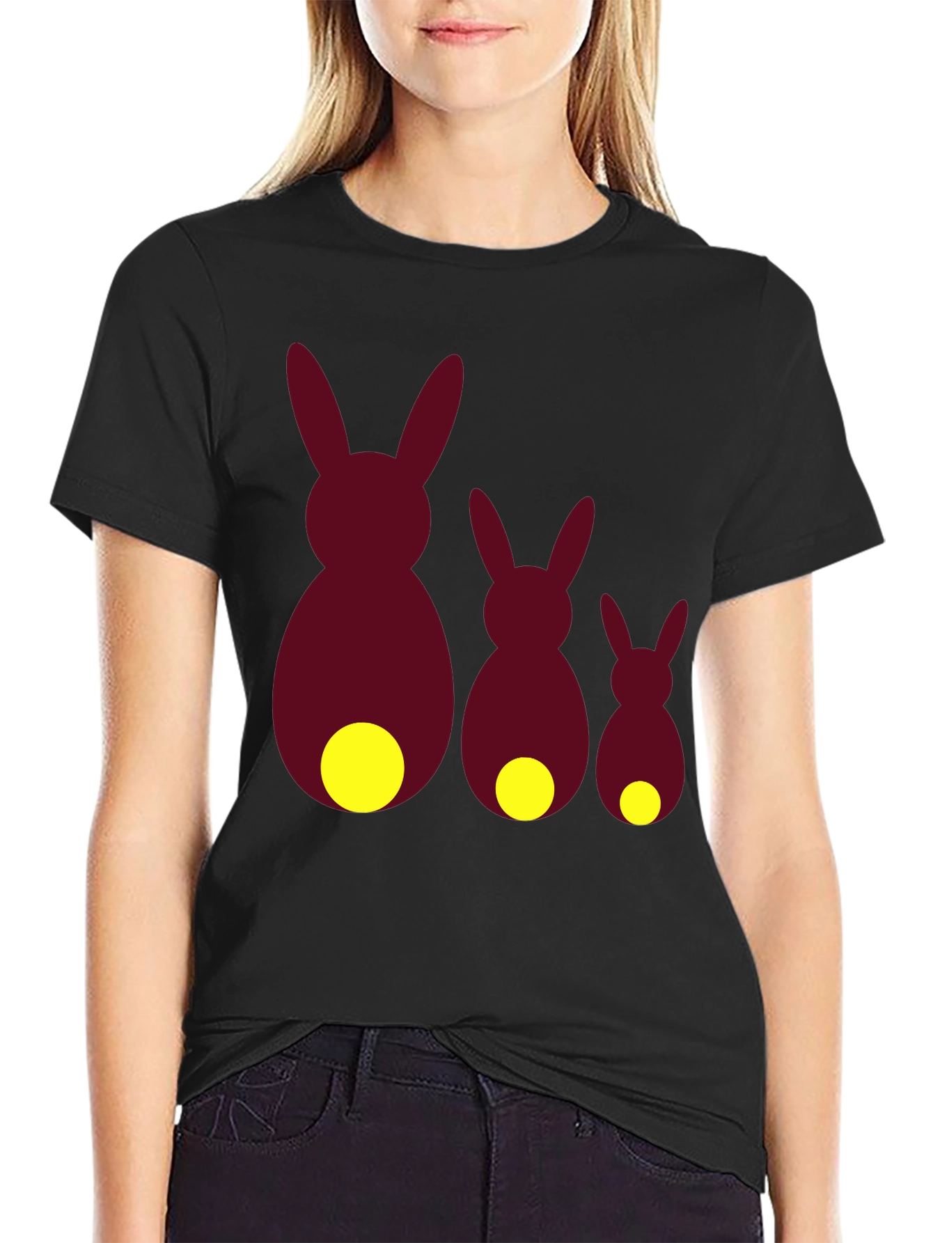 Whimsical Bunny Family T-Shirt