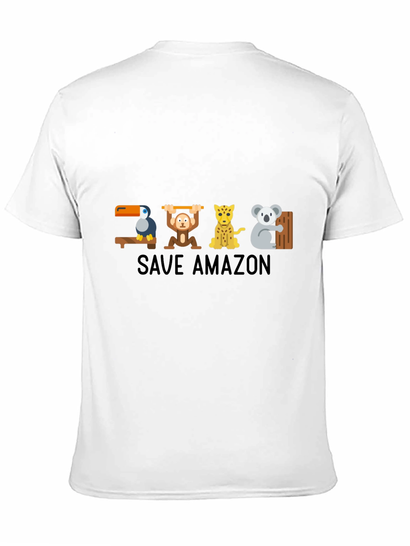 Save Amazon T-Shirt - Animal Conservation Tee