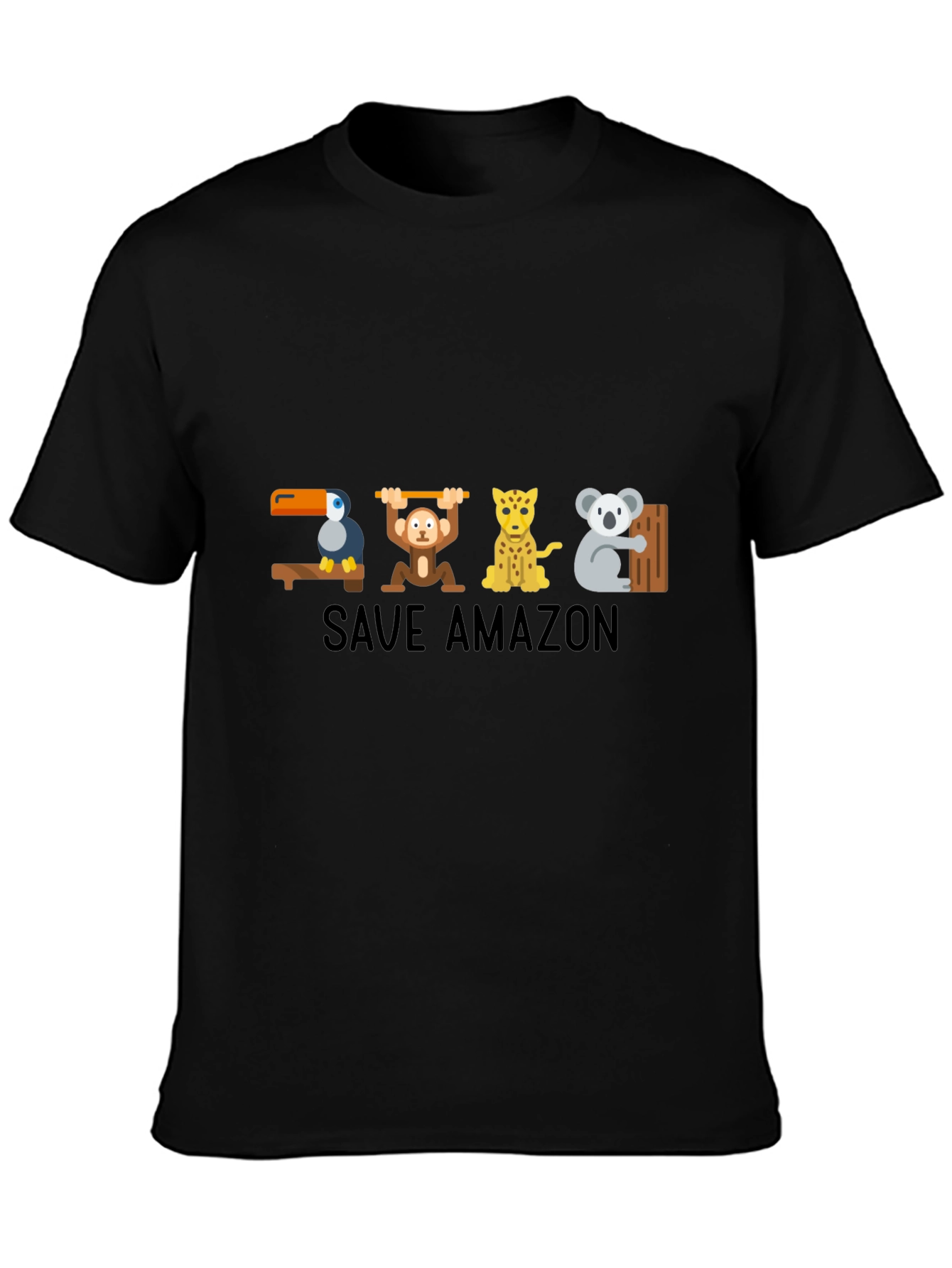 Save Amazon T-Shirt - Animal Conservation Tee