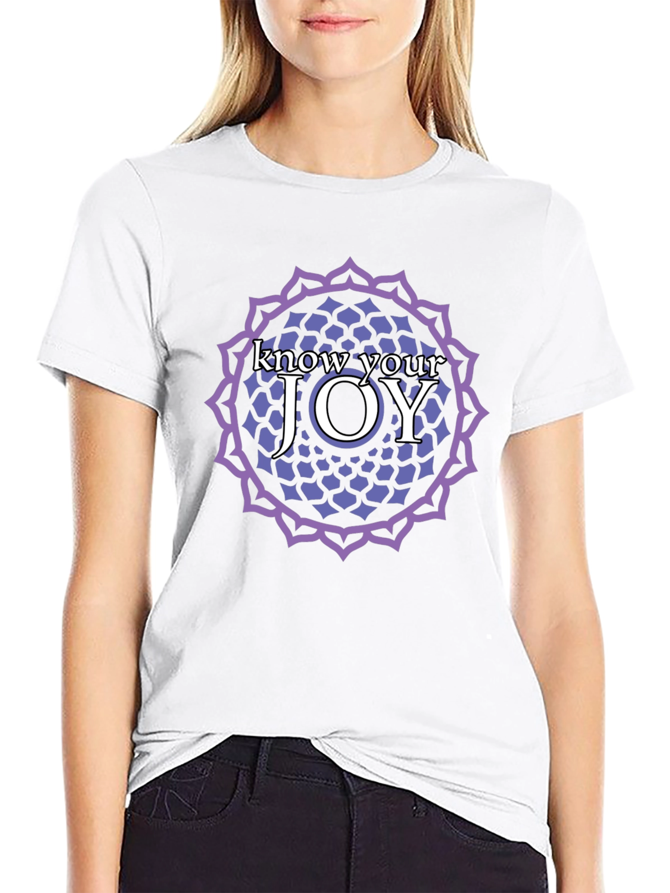 Know Your Joy Mandala Graphic T-Shirt