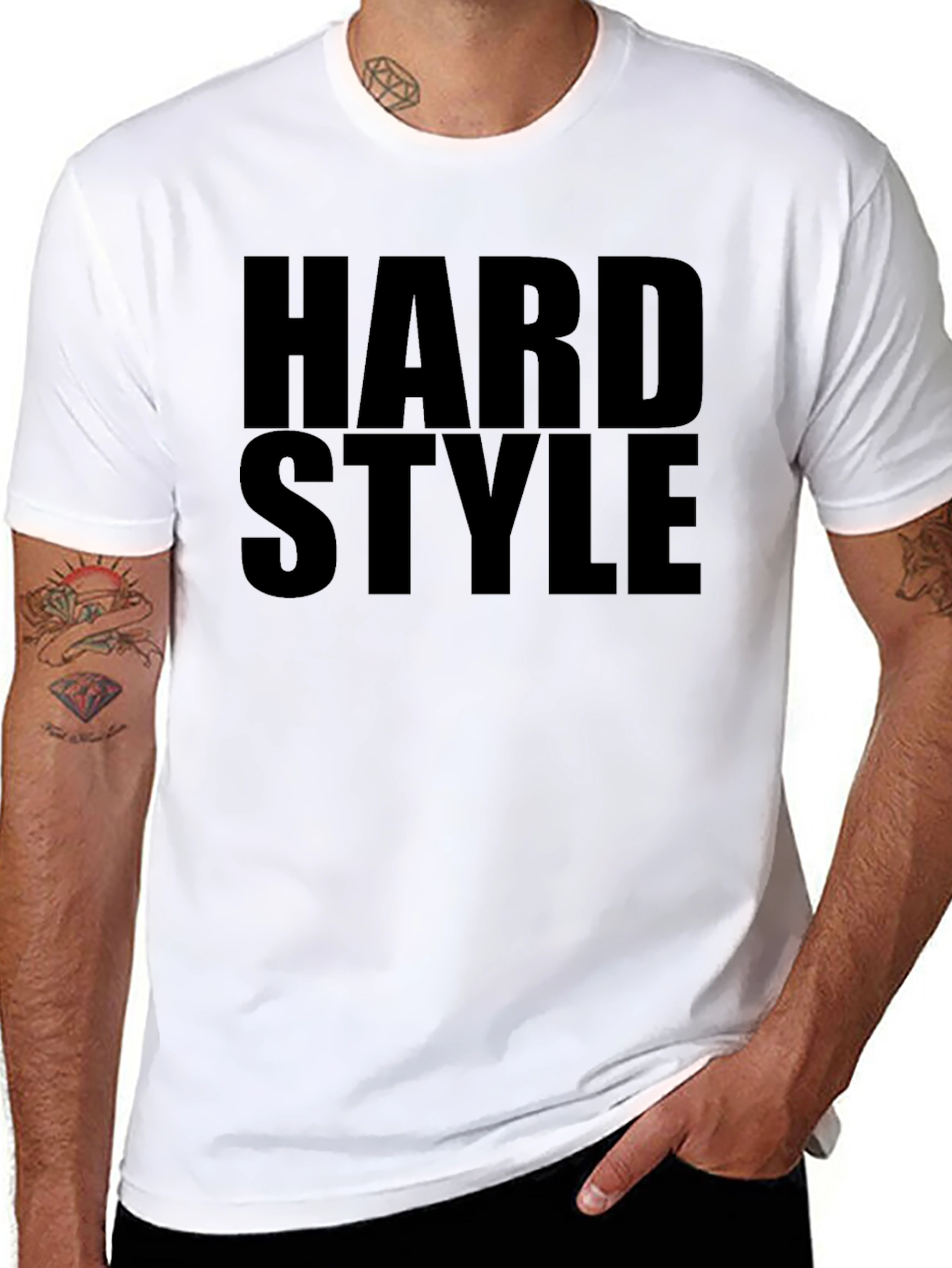 Hard Style Black T-Shirt
