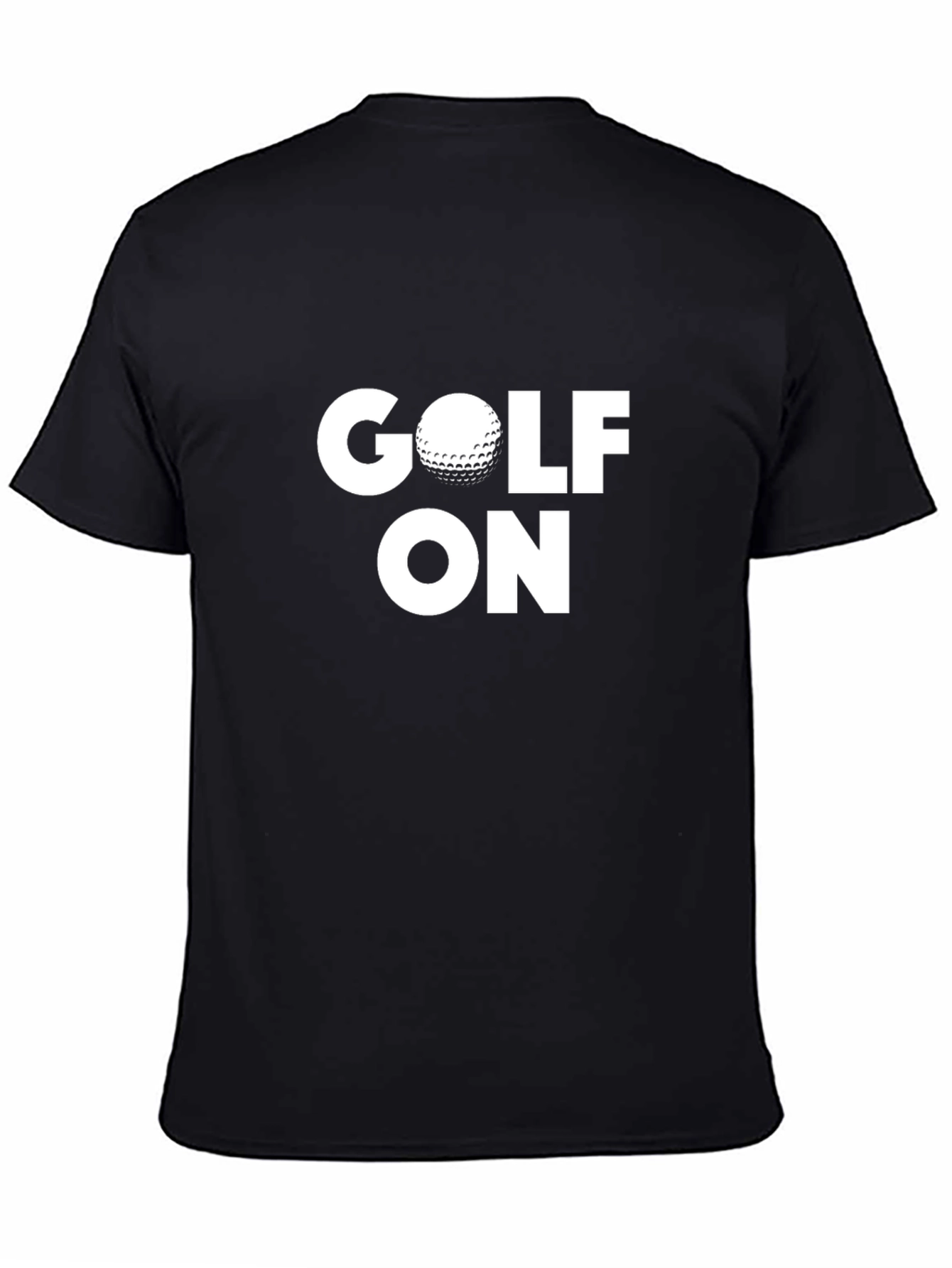 Golf On T-Shirt - Sporty Graphic Tee