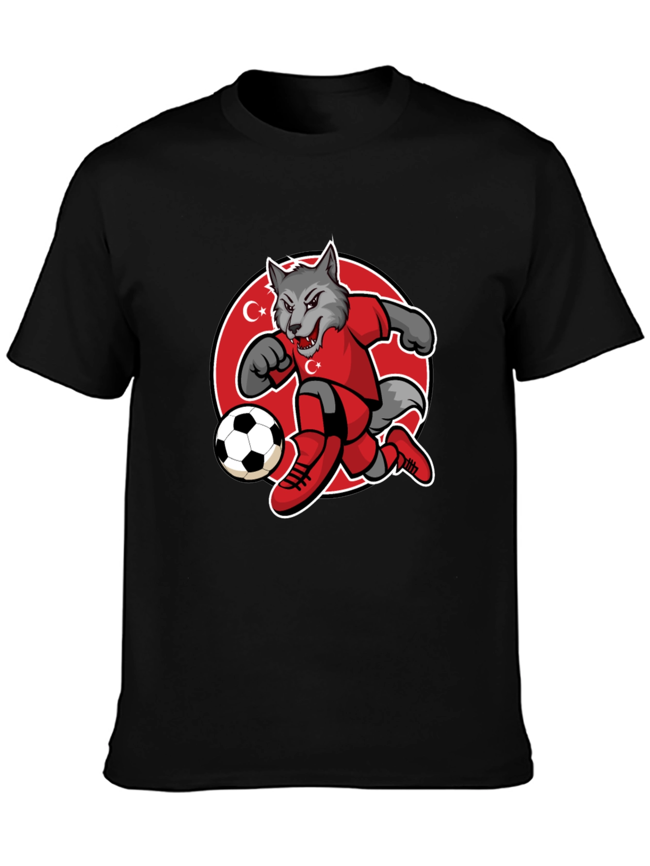 Turkey Wolf Soccer T-Shirt