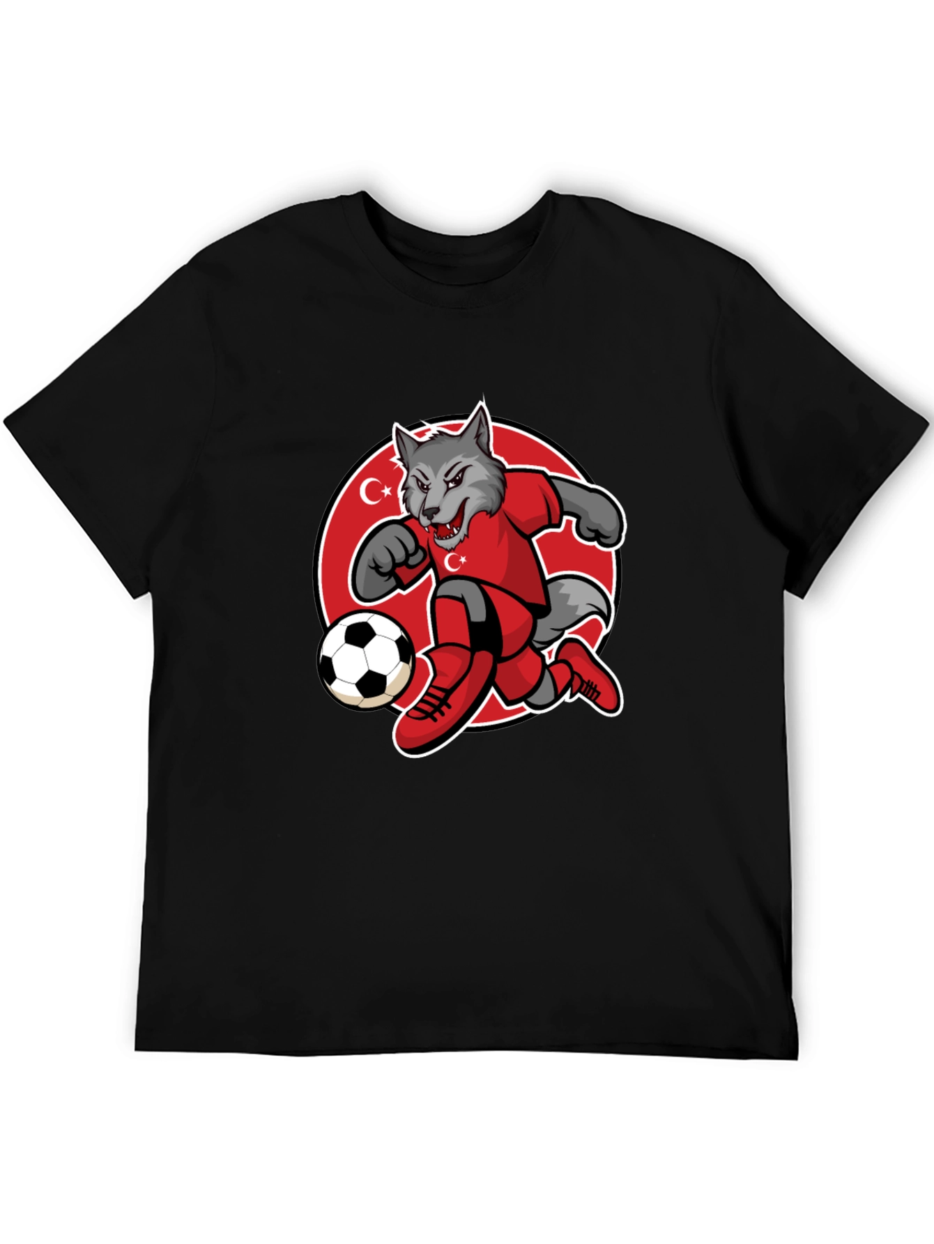 Turkey Wolf Soccer T-Shirt