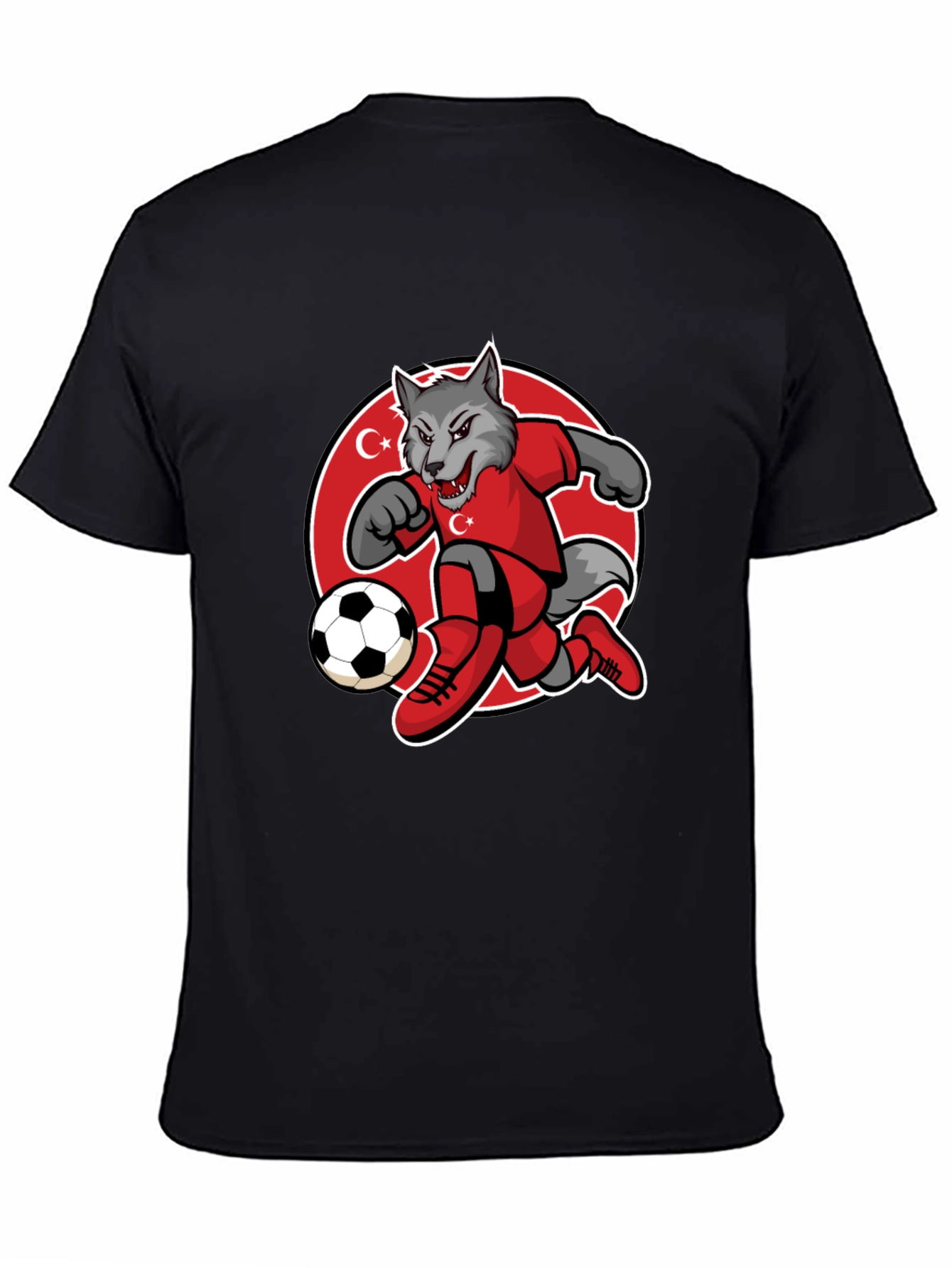 Turkey Wolf Soccer T-Shirt