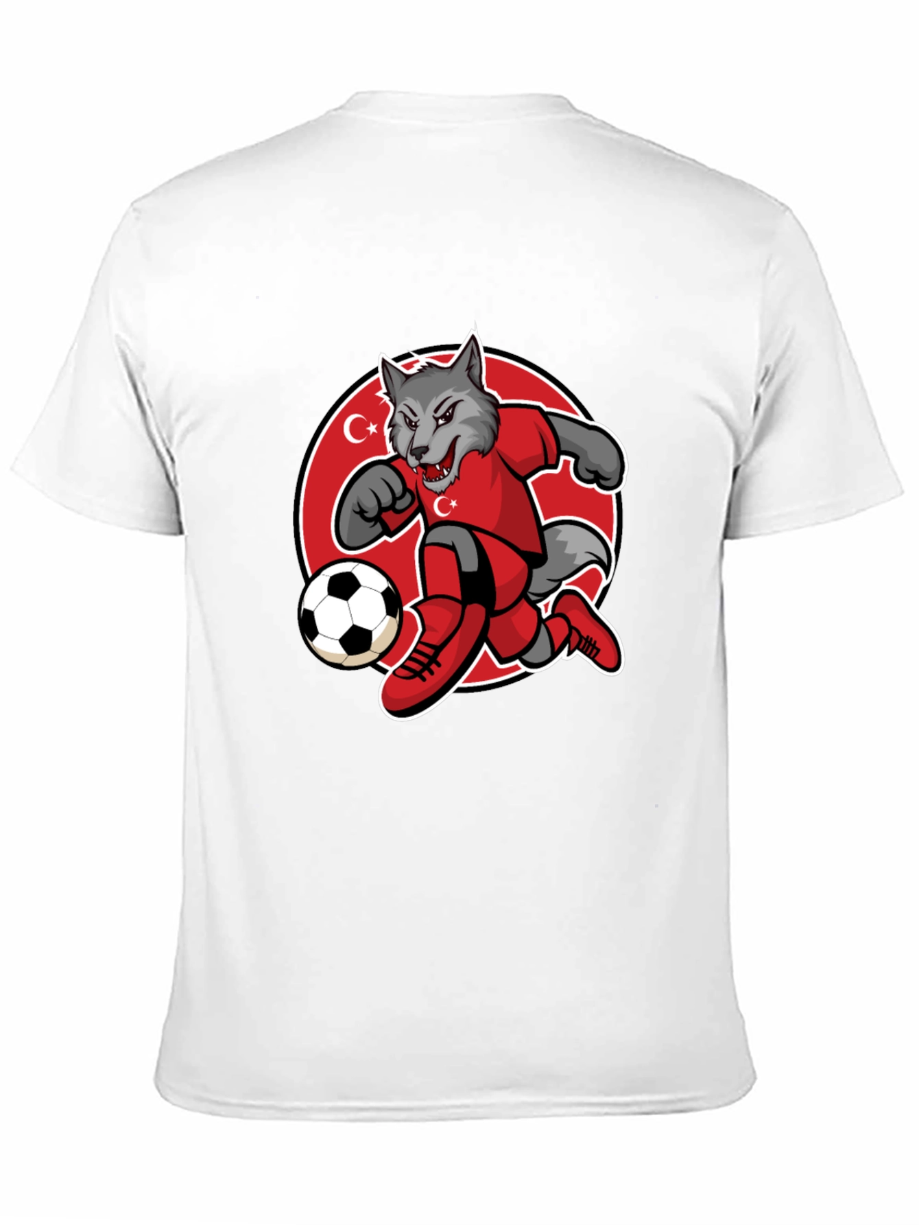 Turkey Wolf Soccer T-Shirt