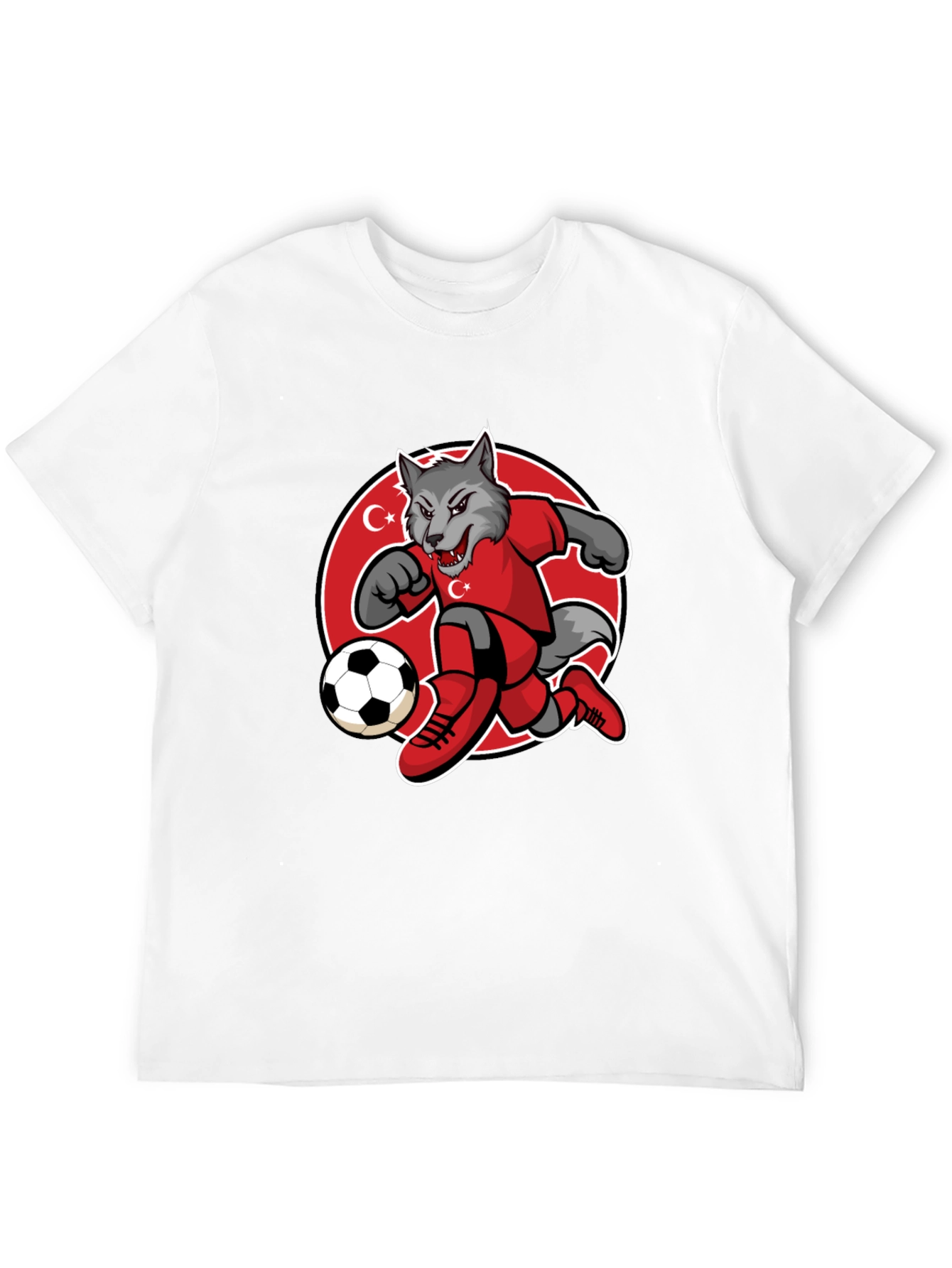 Turkey Wolf Soccer T-Shirt