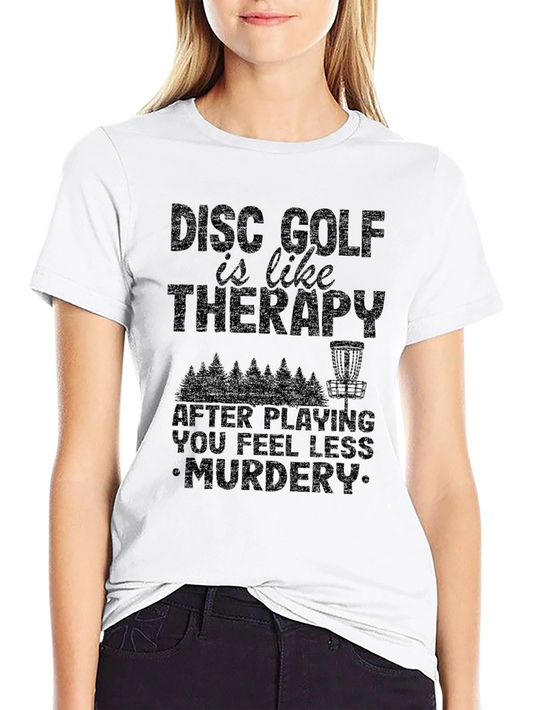 Disc Golf Therapy Graphic Tee