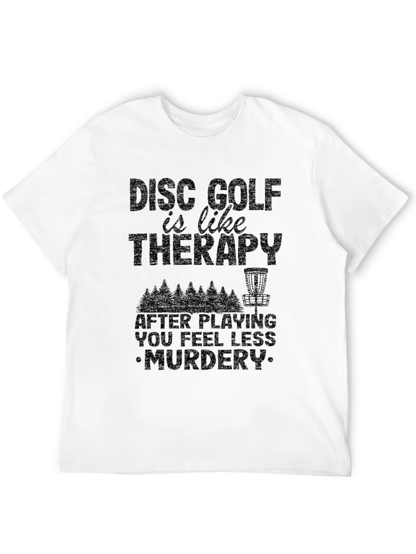 Disc Golf Therapy Graphic Tee