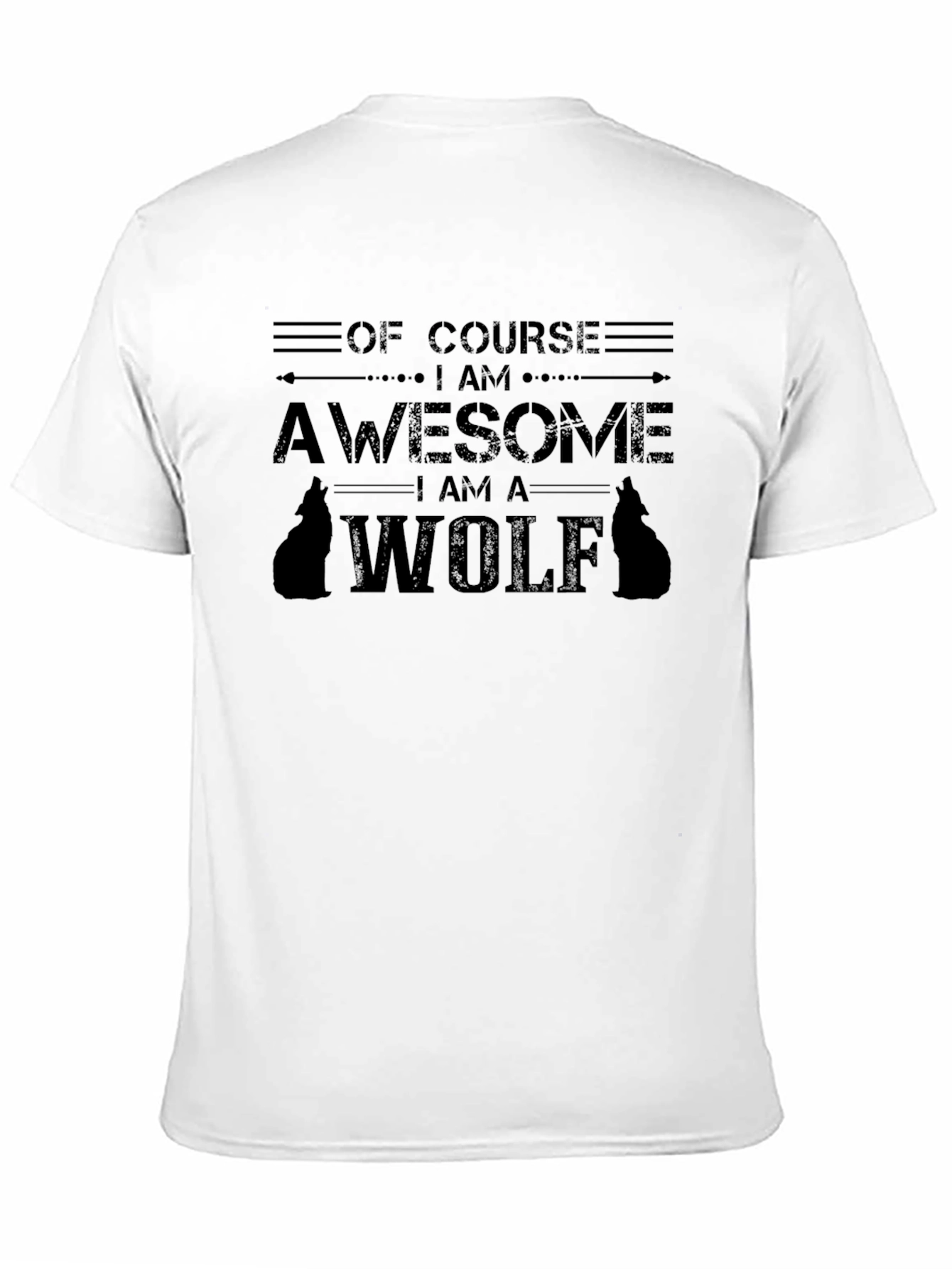 Awesome Wolf Graphic Tee - Cool Animal Lover T-Shirt