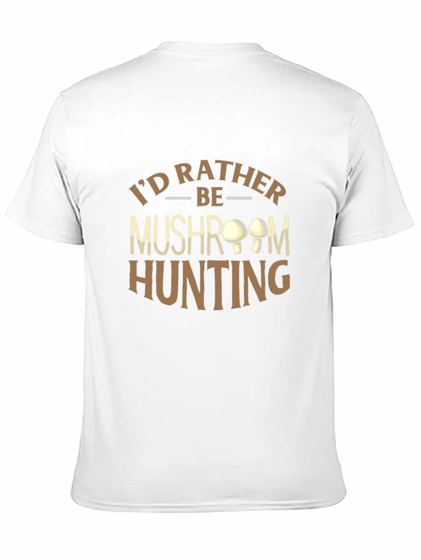 Mushroom Hunting Graphic Tee