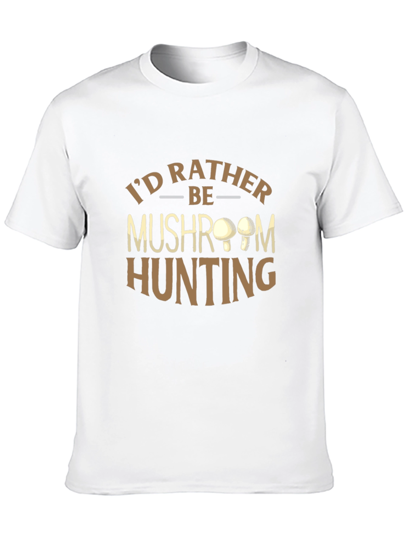Mushroom Hunting Graphic Tee