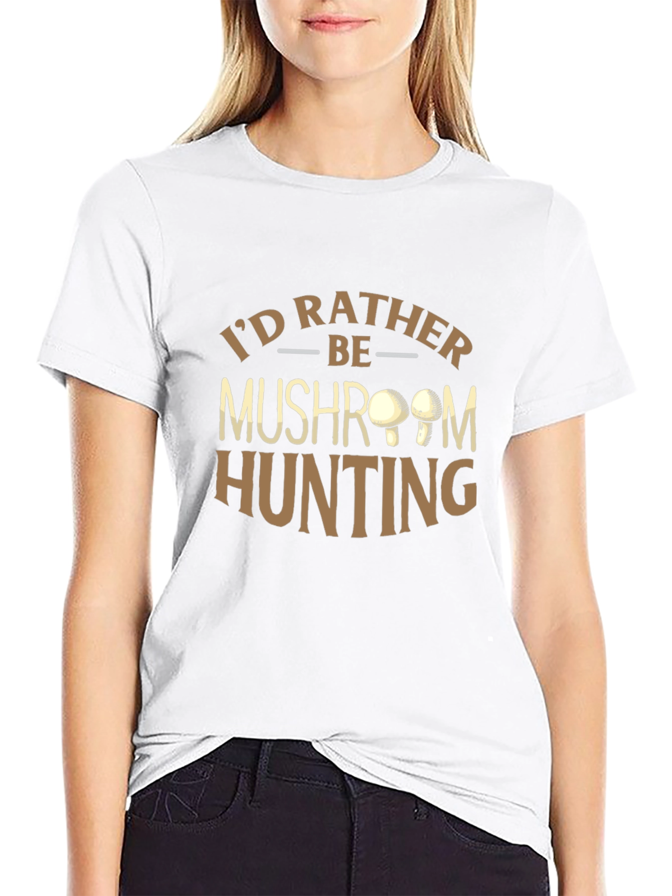 Mushroom Hunting Graphic Tee