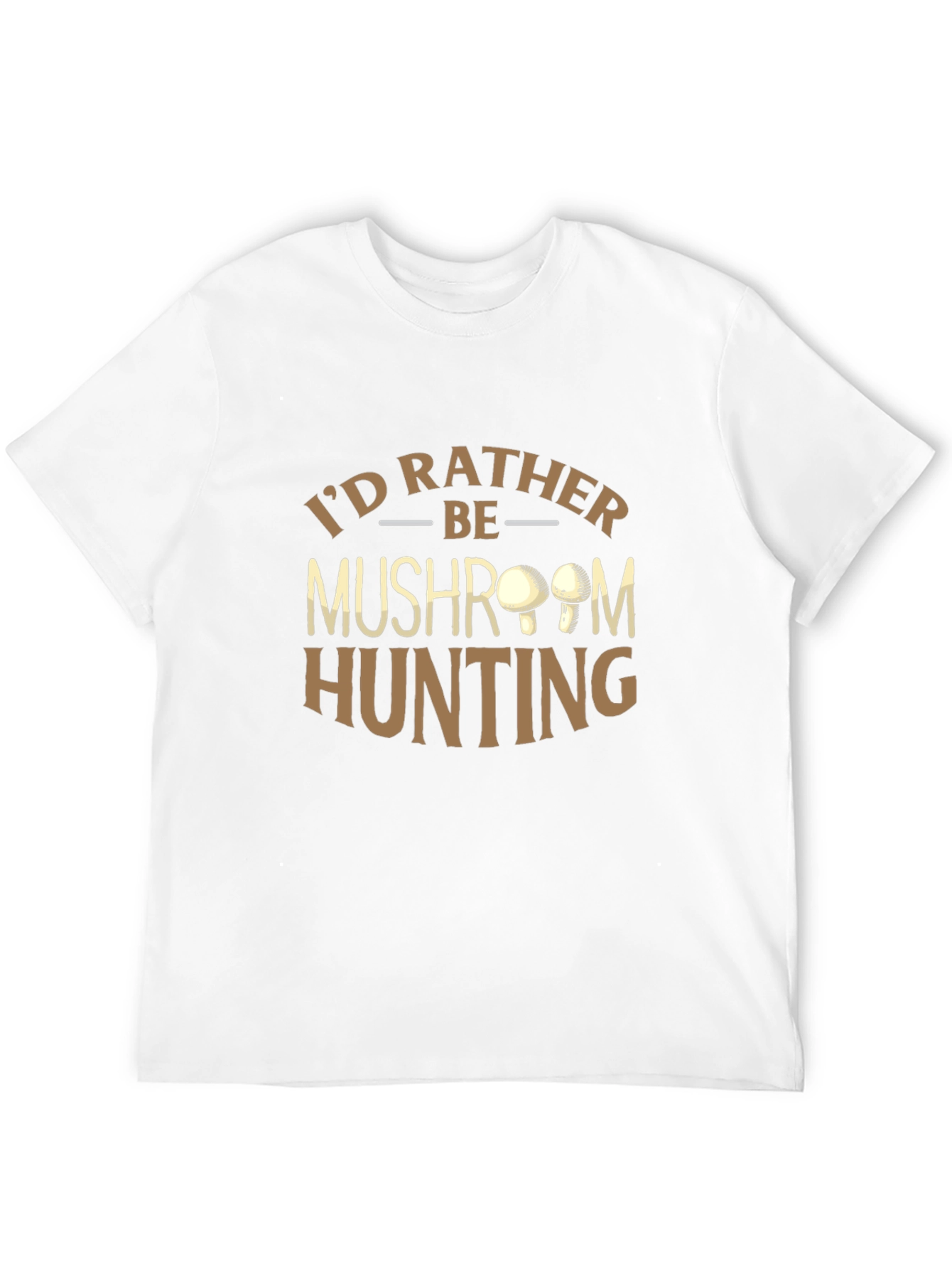 Mushroom Hunting Graphic Tee