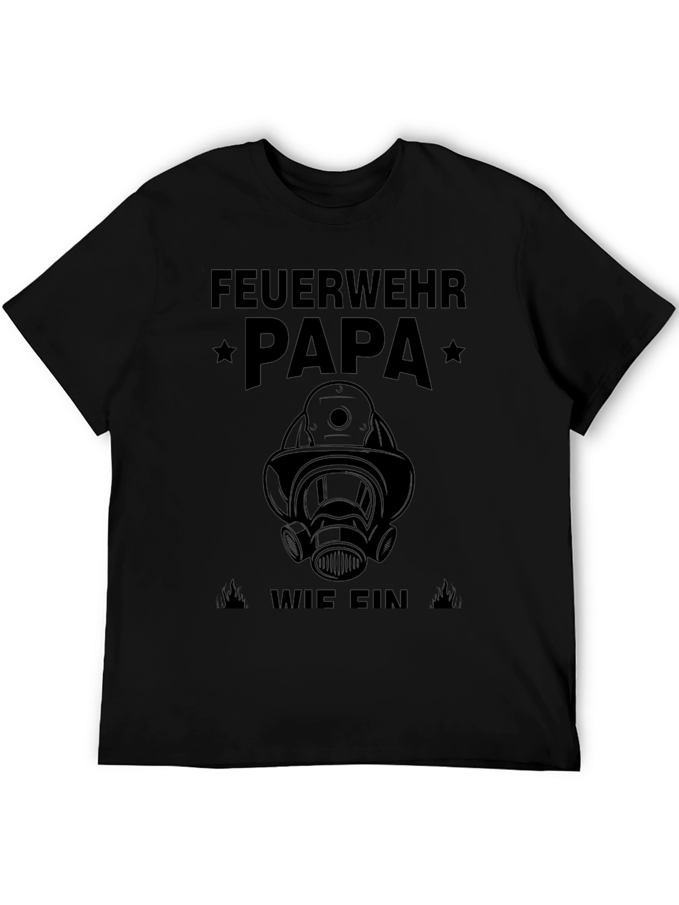 Firefighter Dad T-Shirt - Heroic Fathers Day Gift
