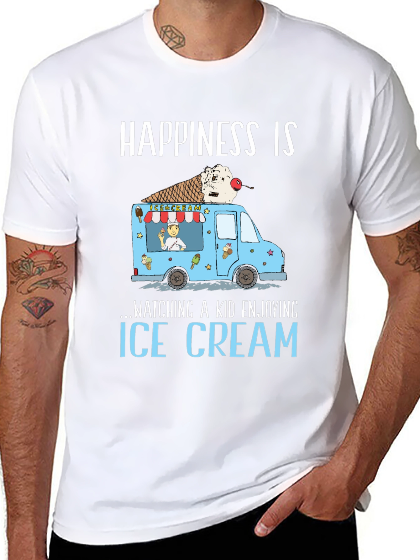 Happiness Is Ice Cream T-Shirt