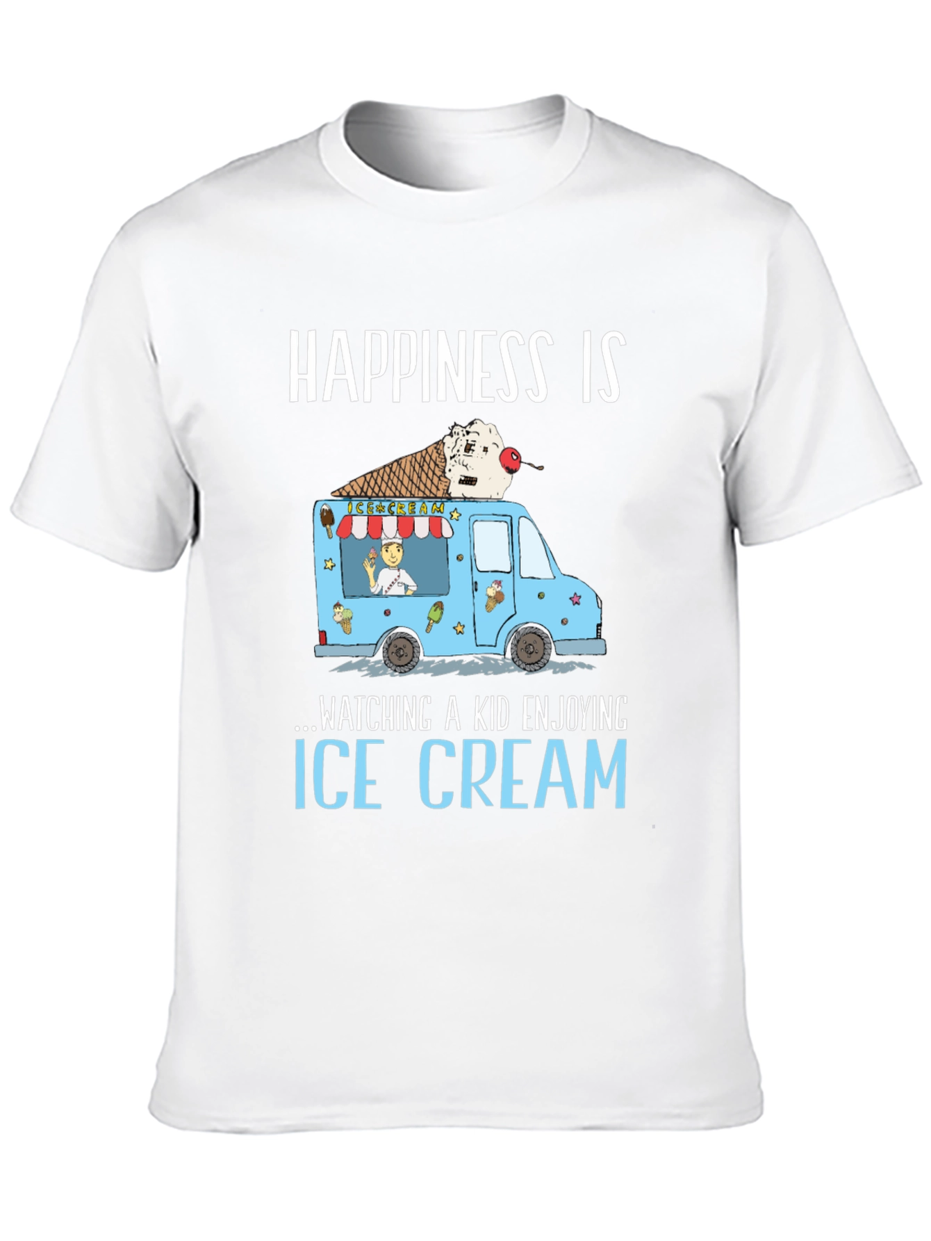 Happiness Is Ice Cream T-Shirt