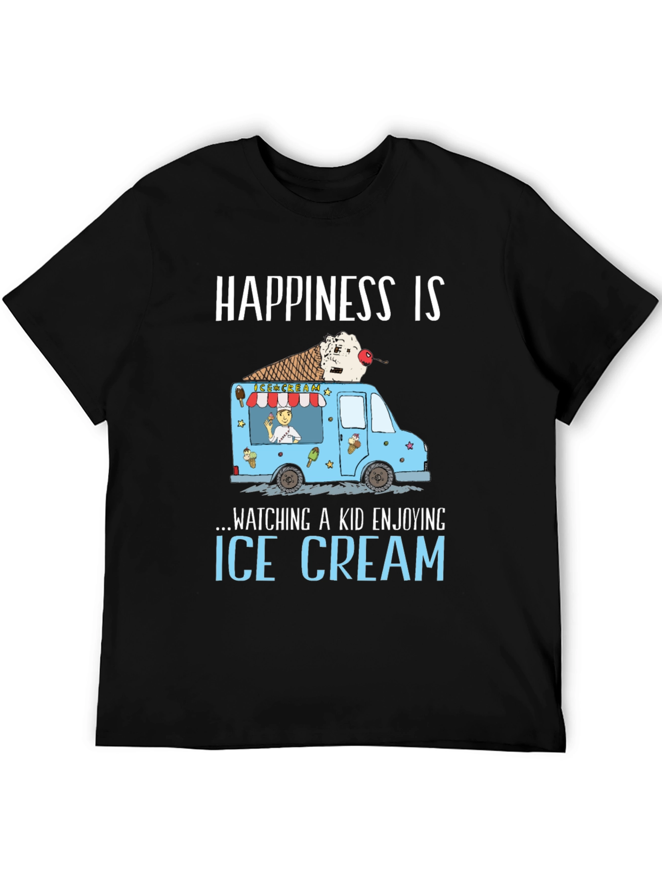 Happiness Is Ice Cream T-Shirt