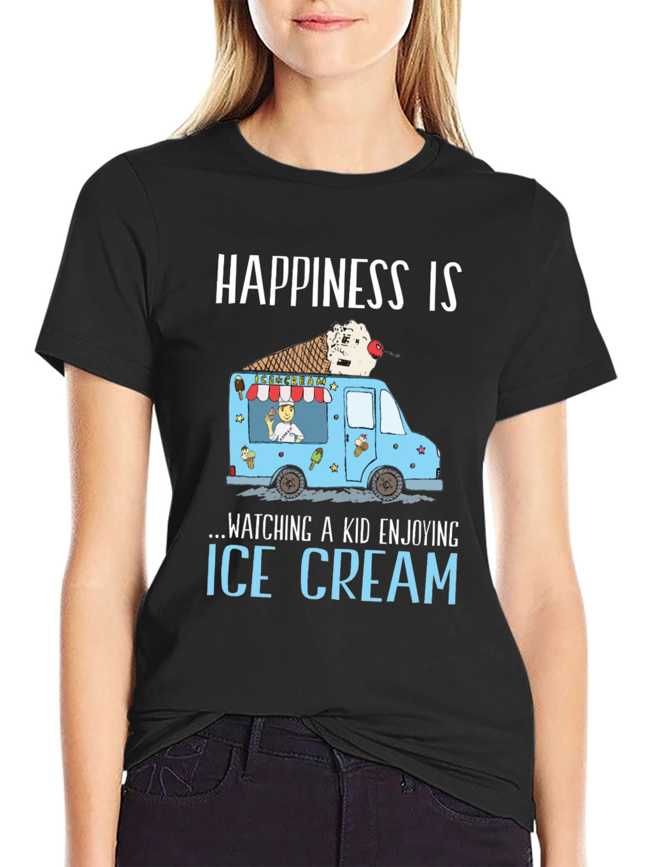 Happiness Is Ice Cream T-Shirt