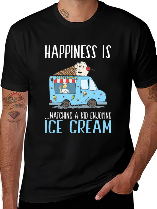Happiness Is Ice Cream T-Shirt