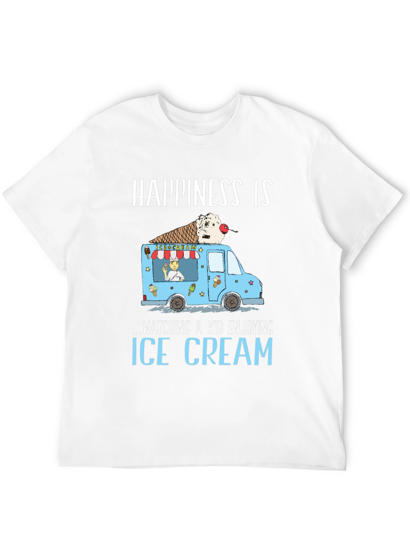 Happiness Is Ice Cream T-Shirt