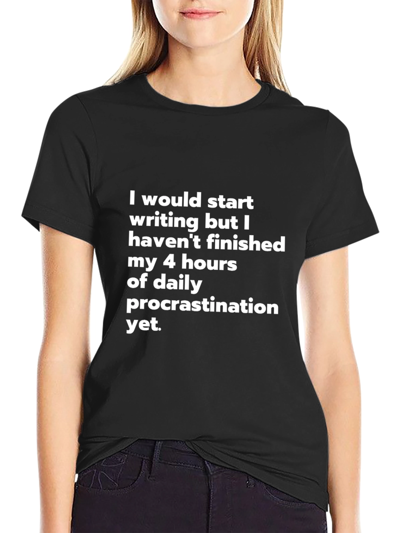 Funny Procrastination Writers T-Shirt