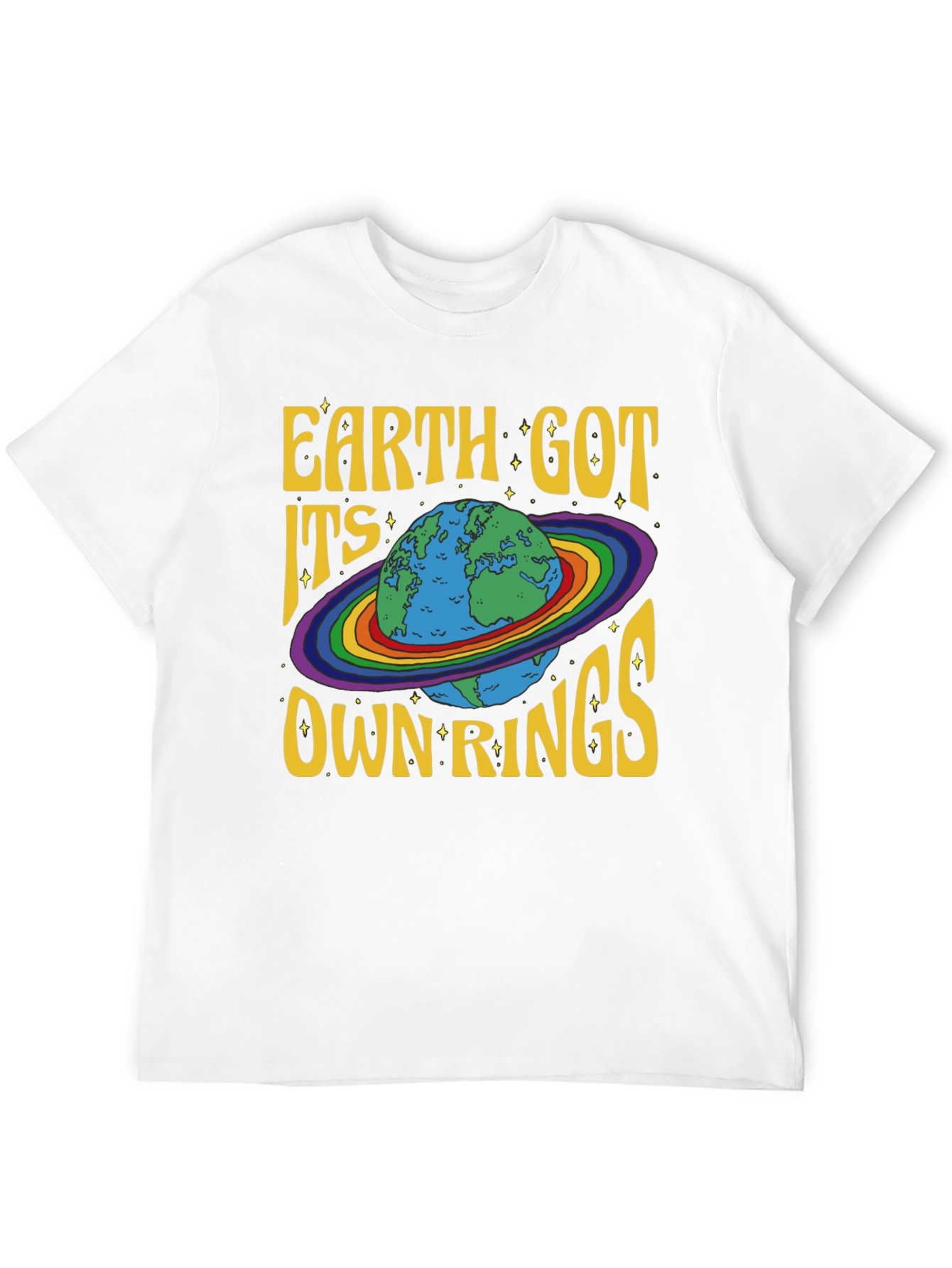 Earth Got Its Own Rings Graphic Tee