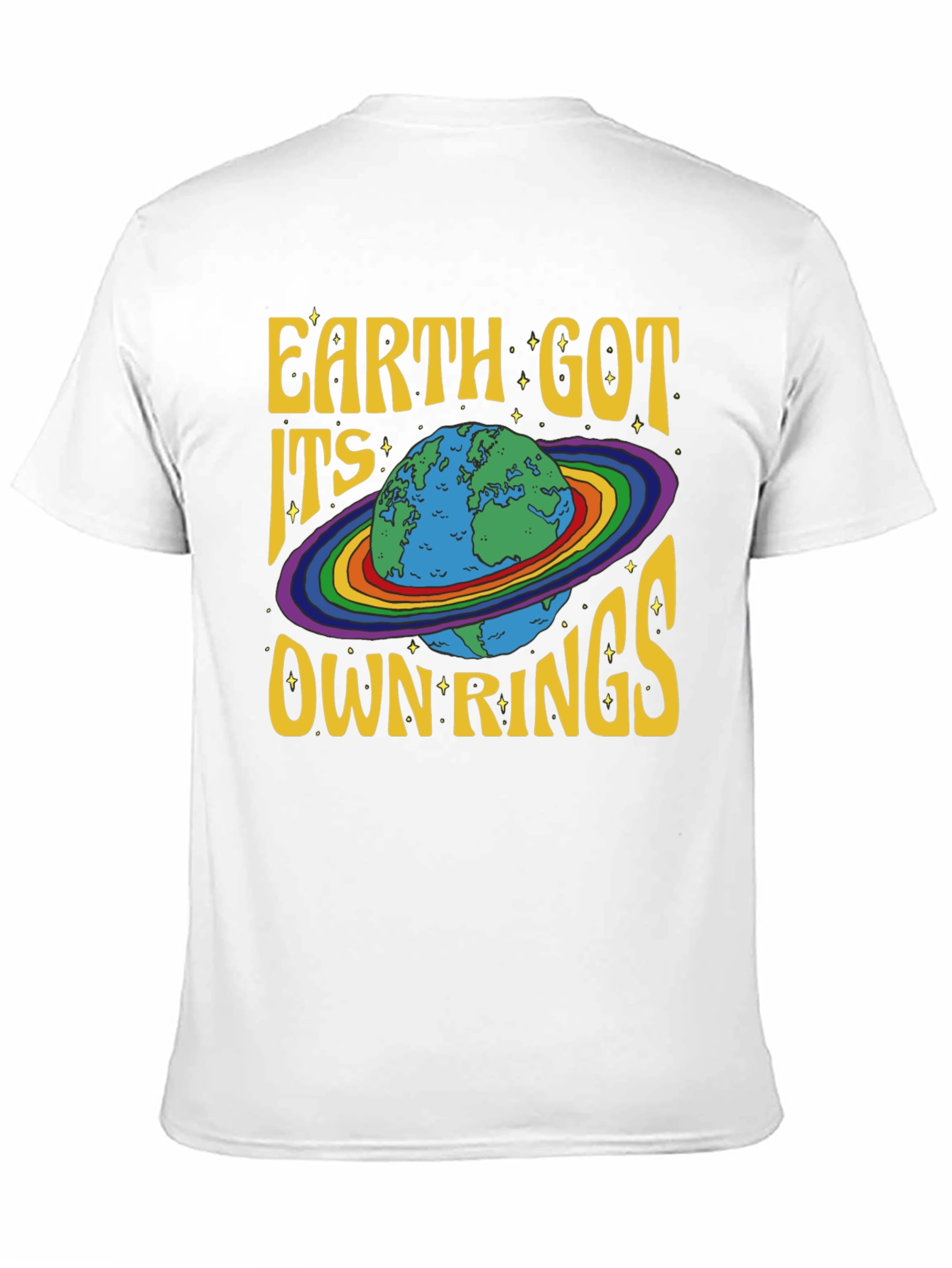 Earth Got Its Own Rings Graphic Tee