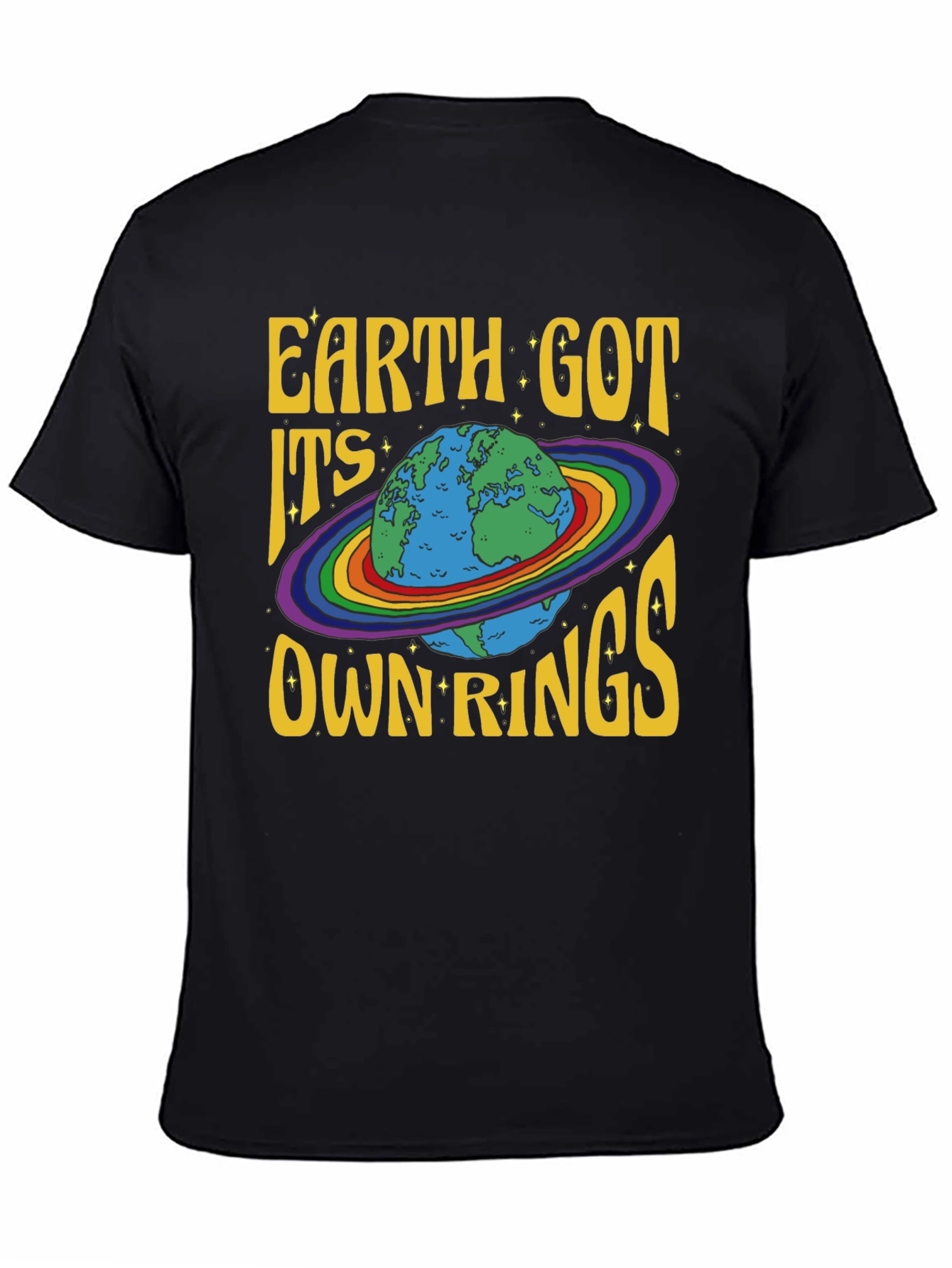 Earth Got Its Own Rings Graphic Tee