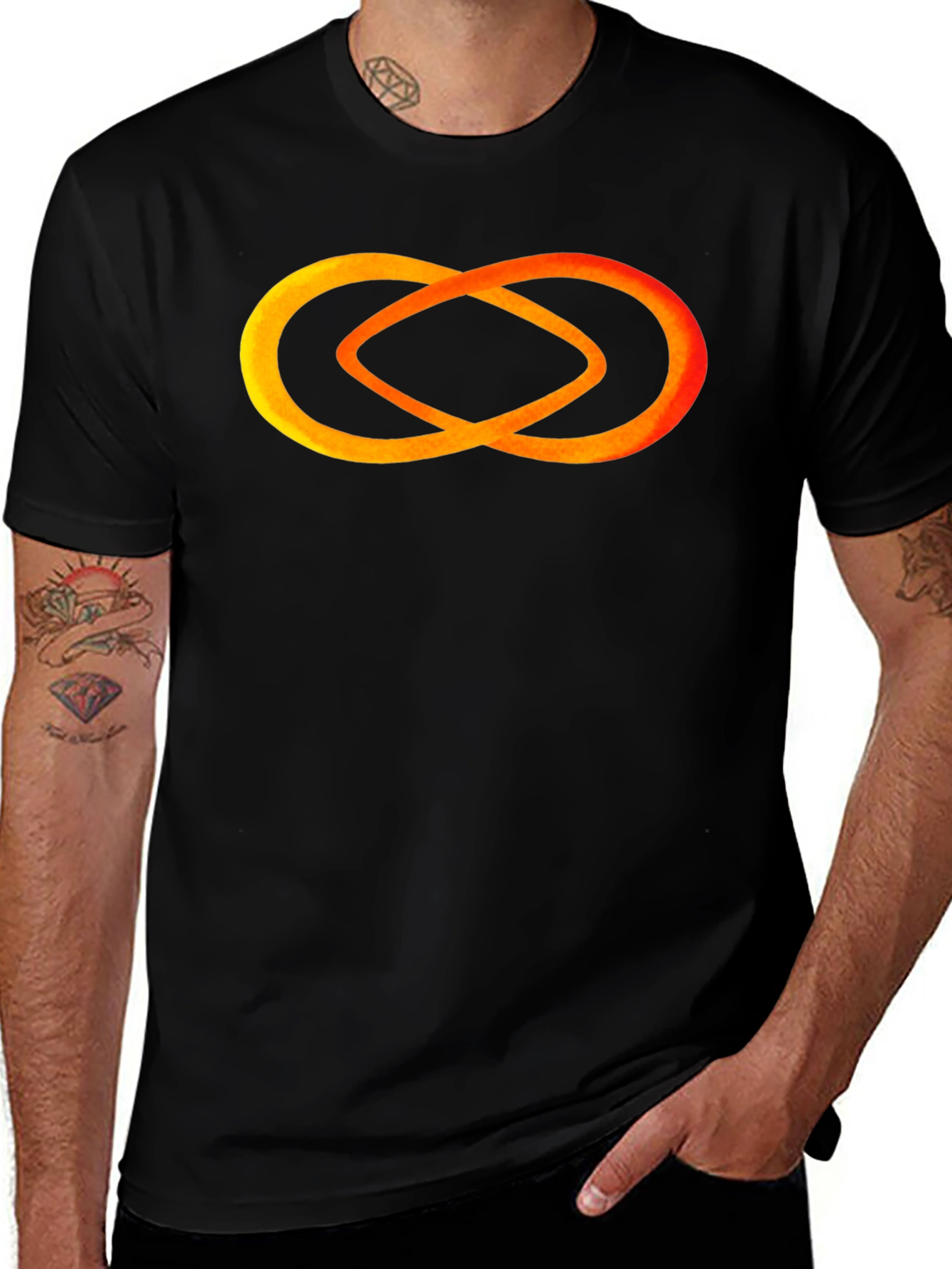 Geometric Infinity Symbol T-Shirt
