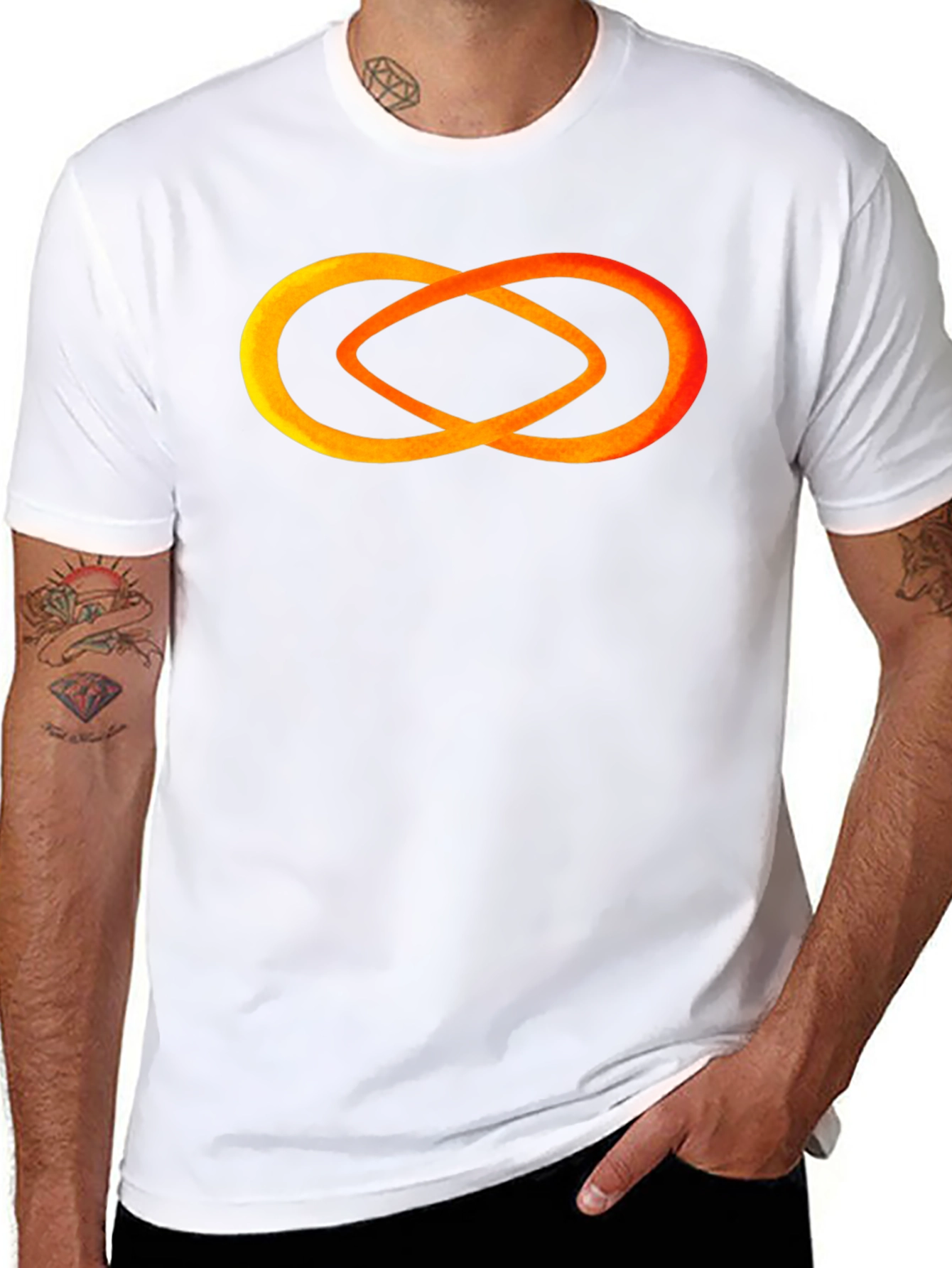 Geometric Infinity Symbol T-Shirt