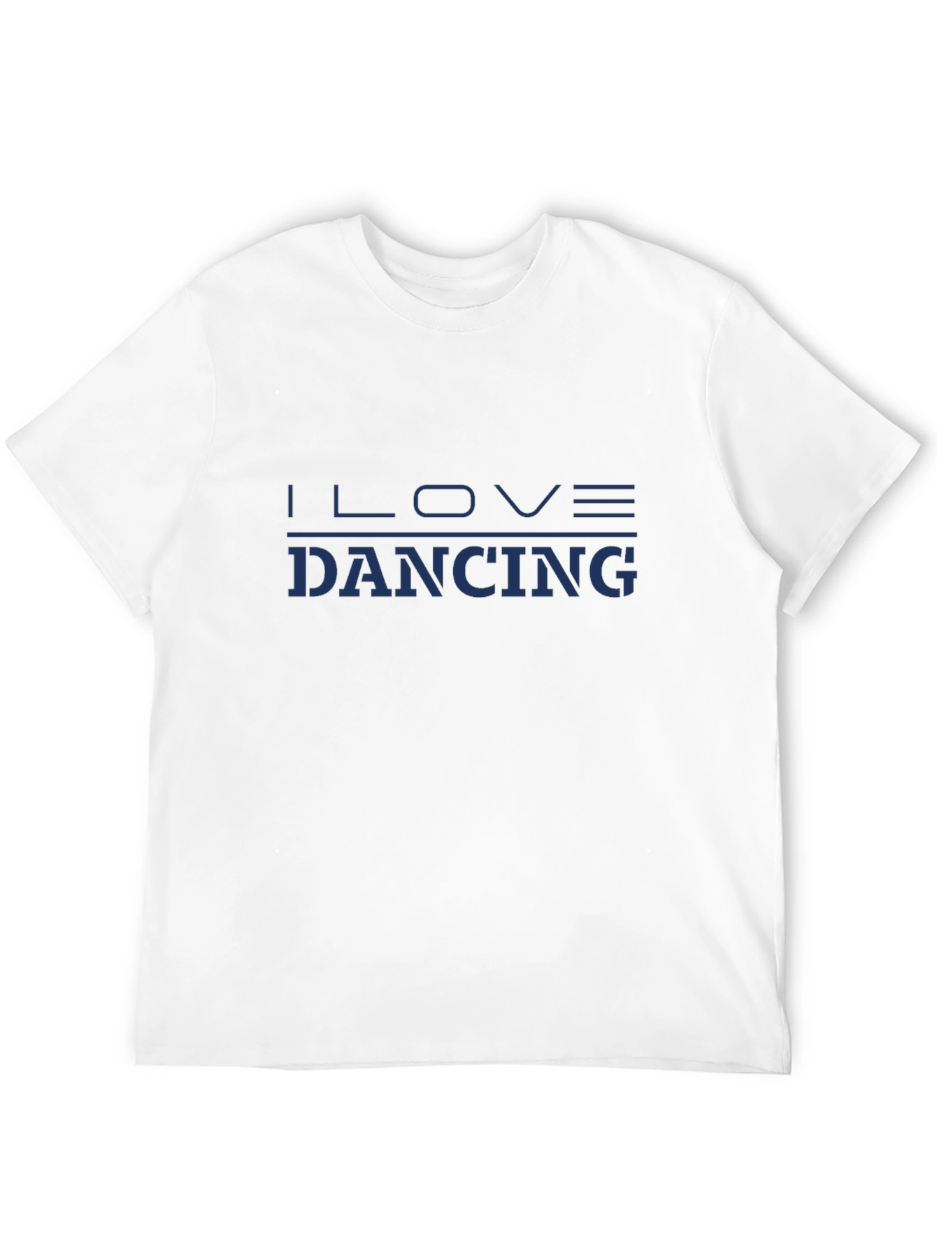 I Love Dancing T-Shirt - Comfortable Black Tee