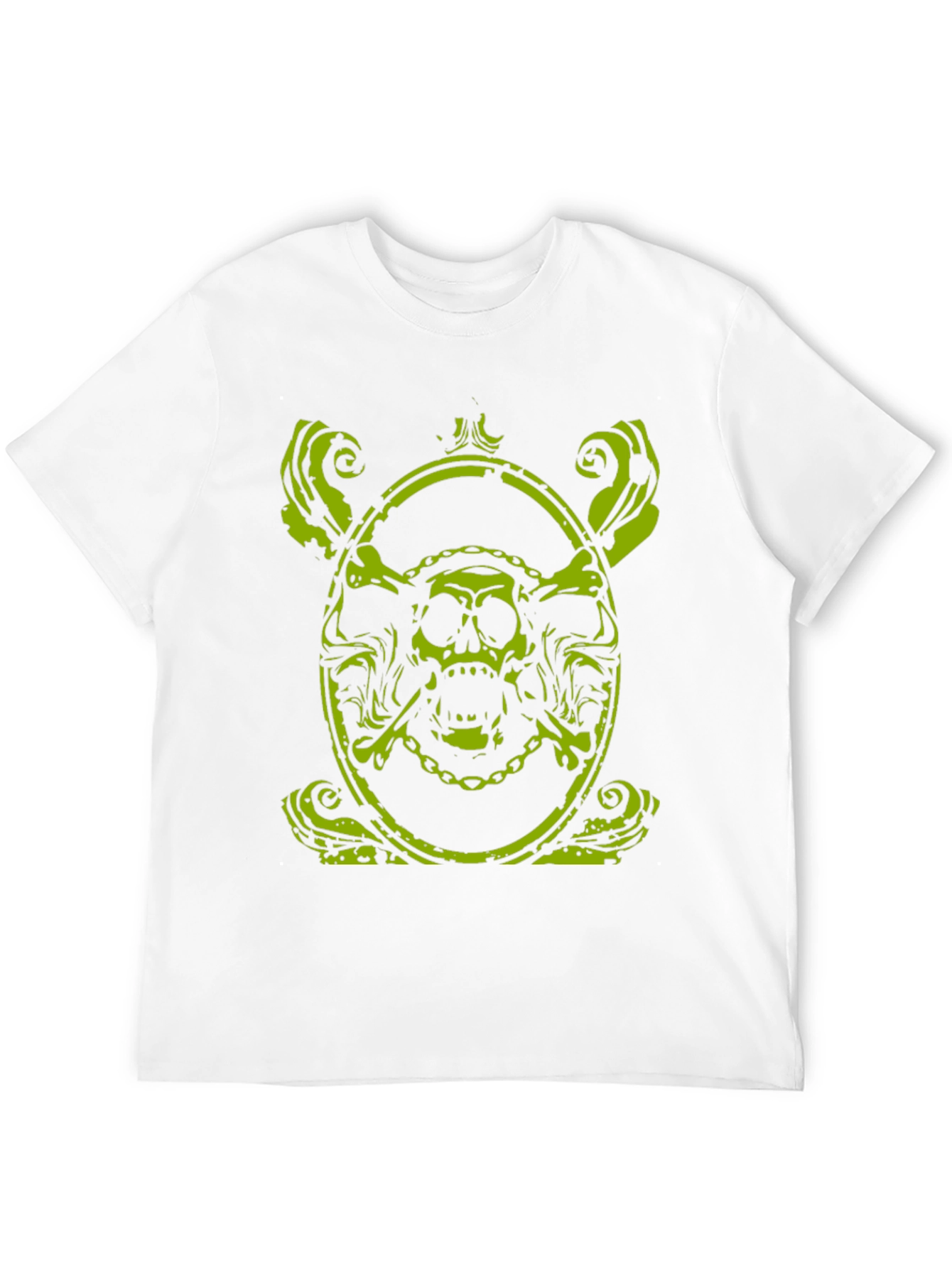 Skull & Bones Graphic Tee - Black